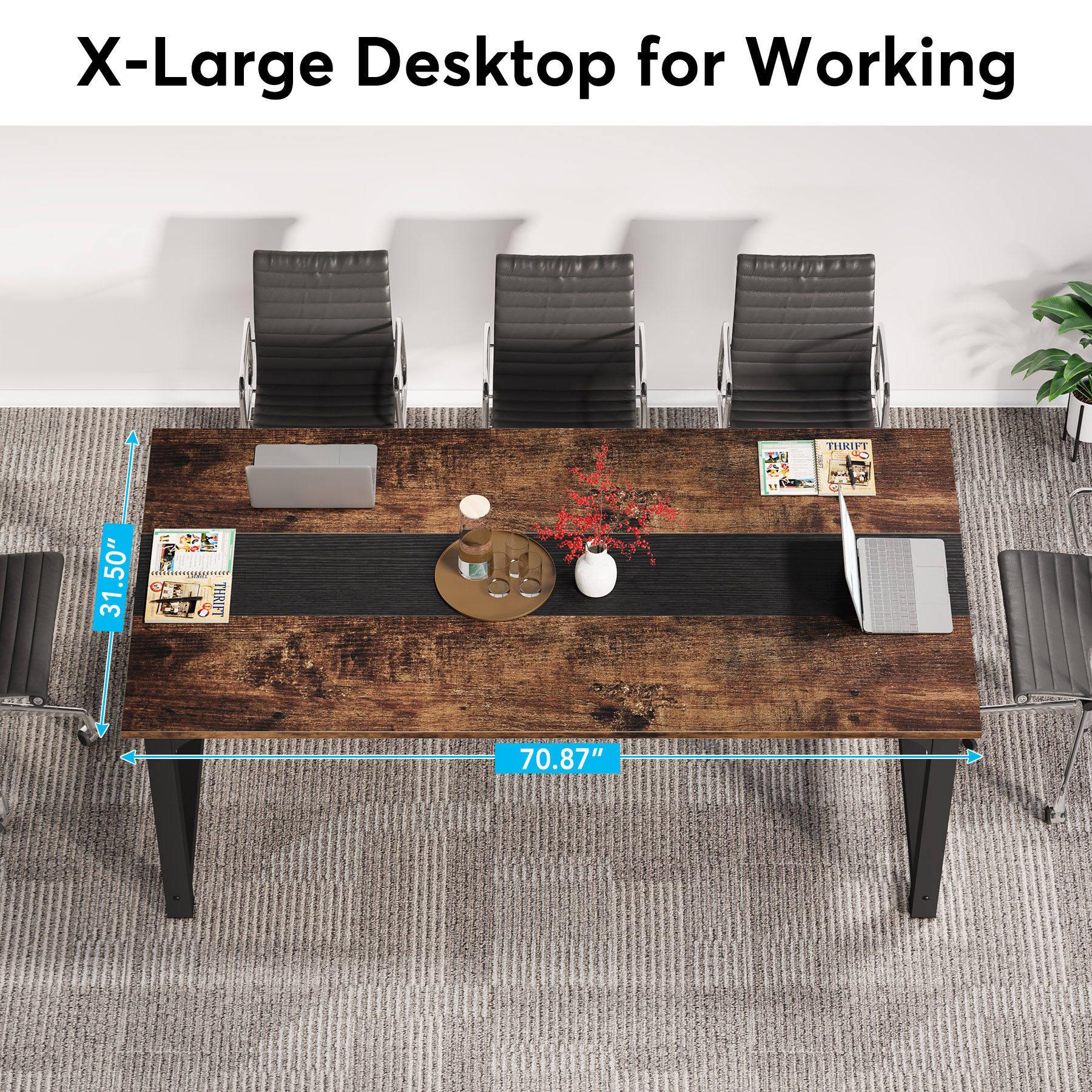 Fnova LWTJ-U0105 Office-Tables - View #5