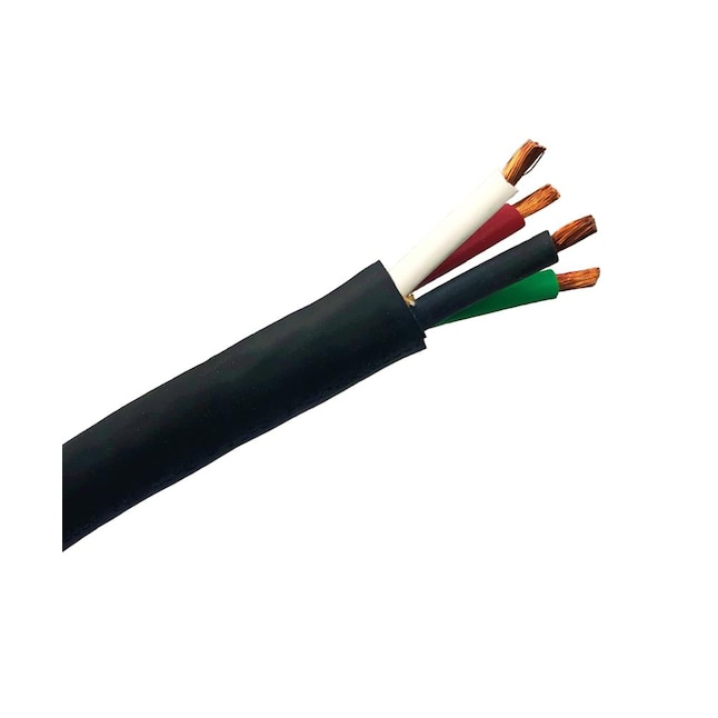 WindyNation 1-ft 6-AWG Stranded Copper Wire (By-the-foot) in the Specialty  Wire & Cables department at