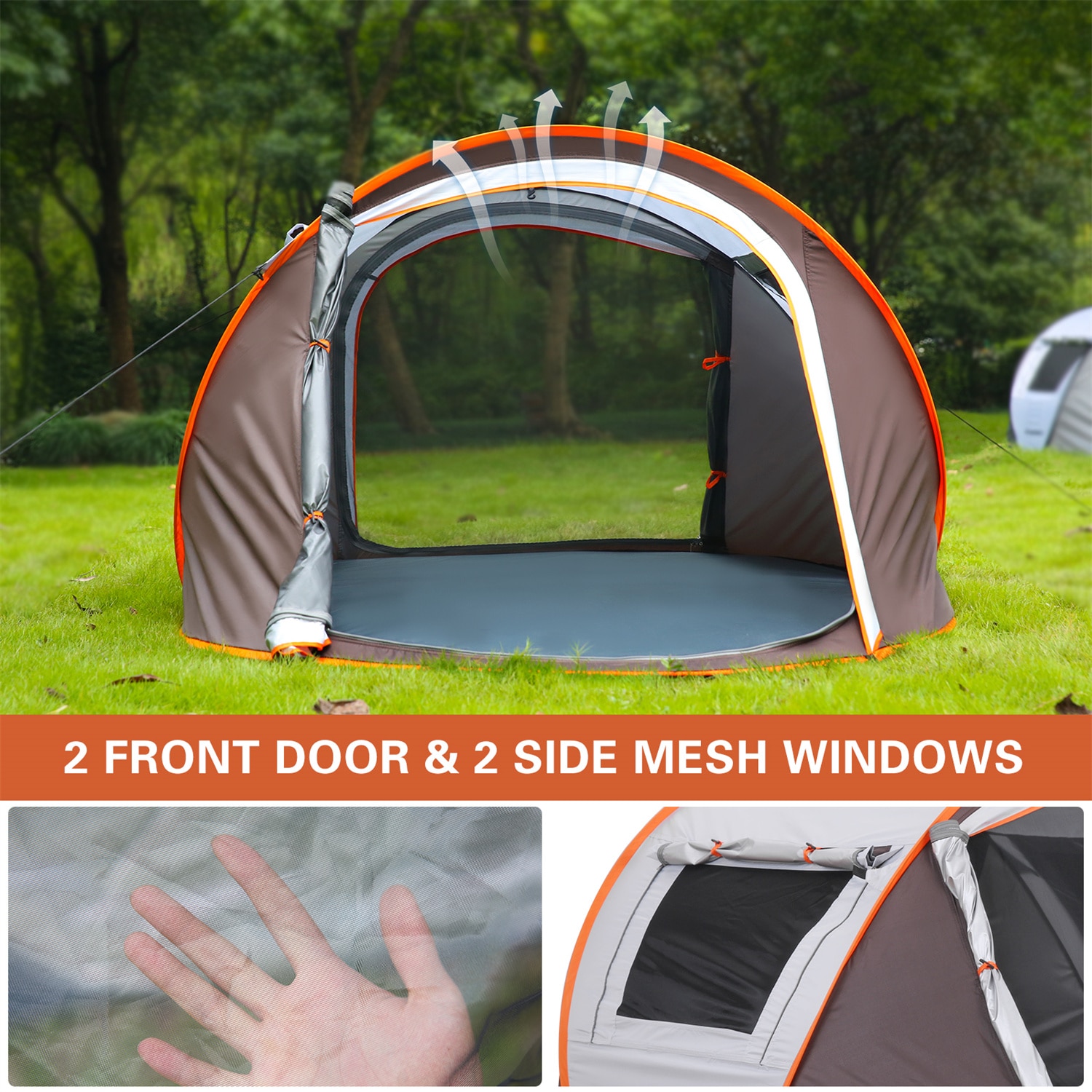 BABOOM BOM-P171174-OR tents - View #3