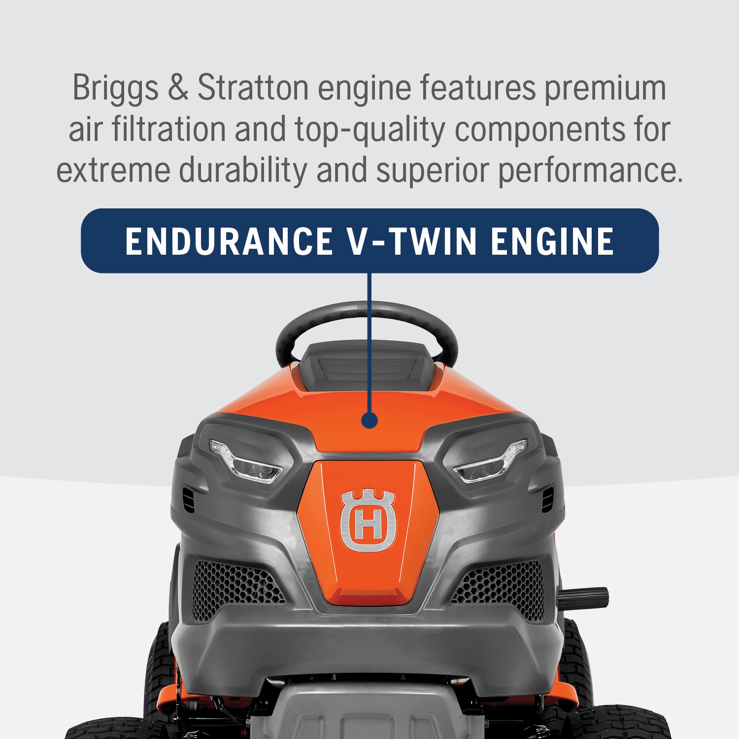 Husqvarna TS148XK 24-HP Kohler 48-in (CARB) Collection with Compatible  Blade and Bagger
