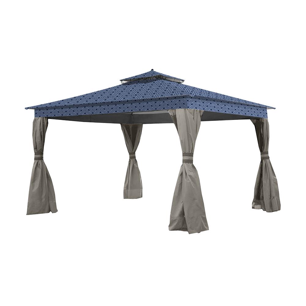 Garden Winds Standard 350 Beige Canopy Replacement Top At Lowes.com