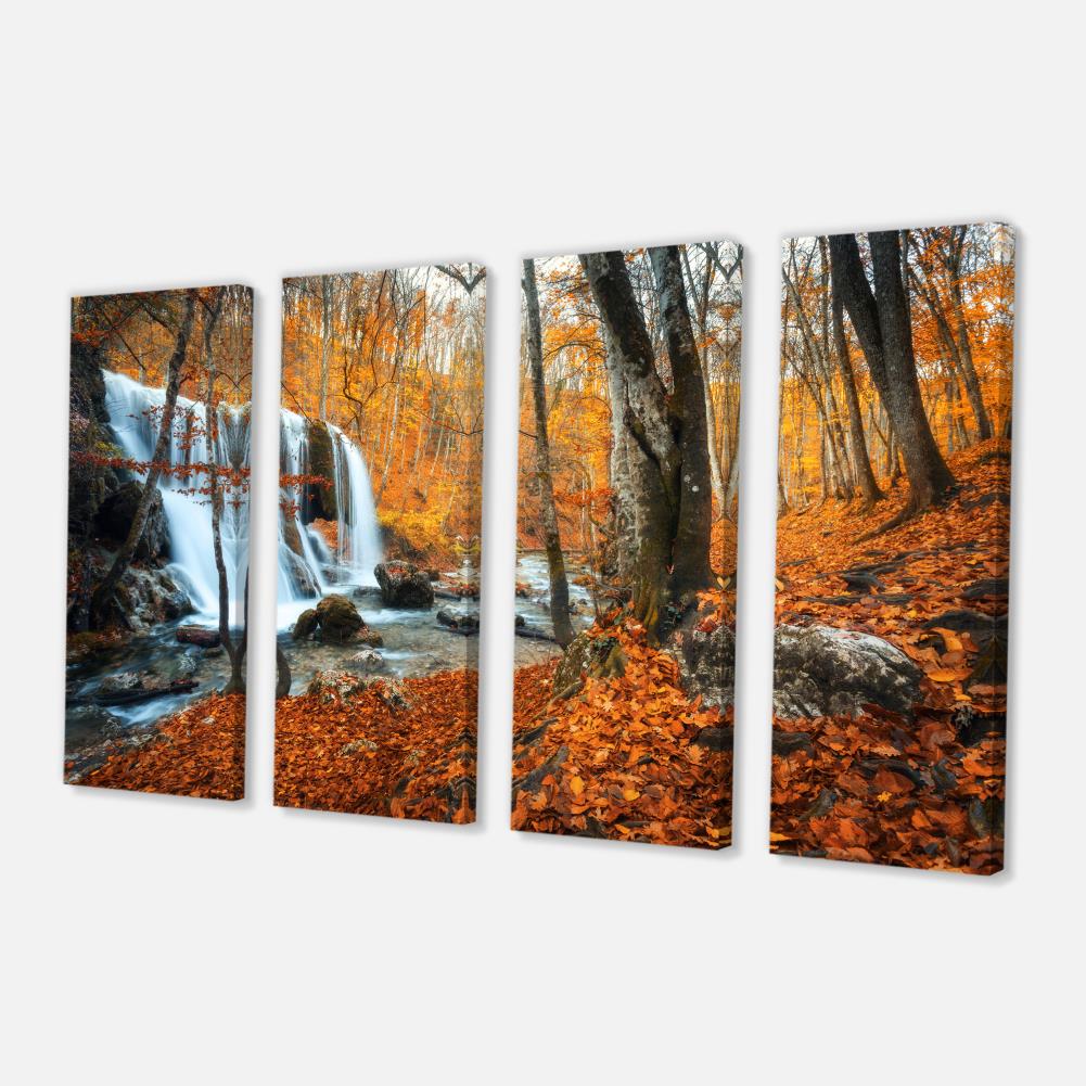 Designart 28-in H x 48-in W Landscape Print on Canvas in the Wall Art ...
