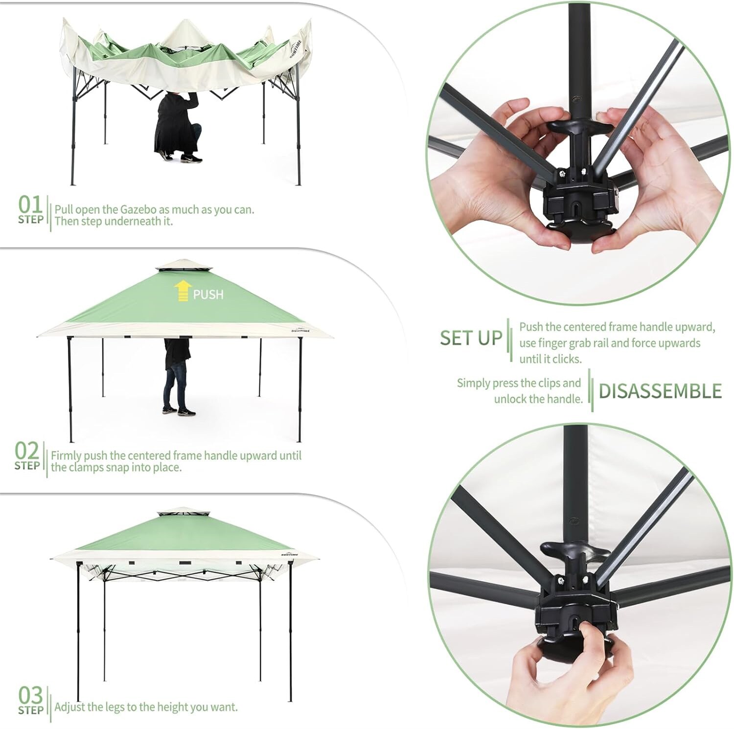 CESICIA GA-ZT-25 Wood-Resin-Gazebos - View #8