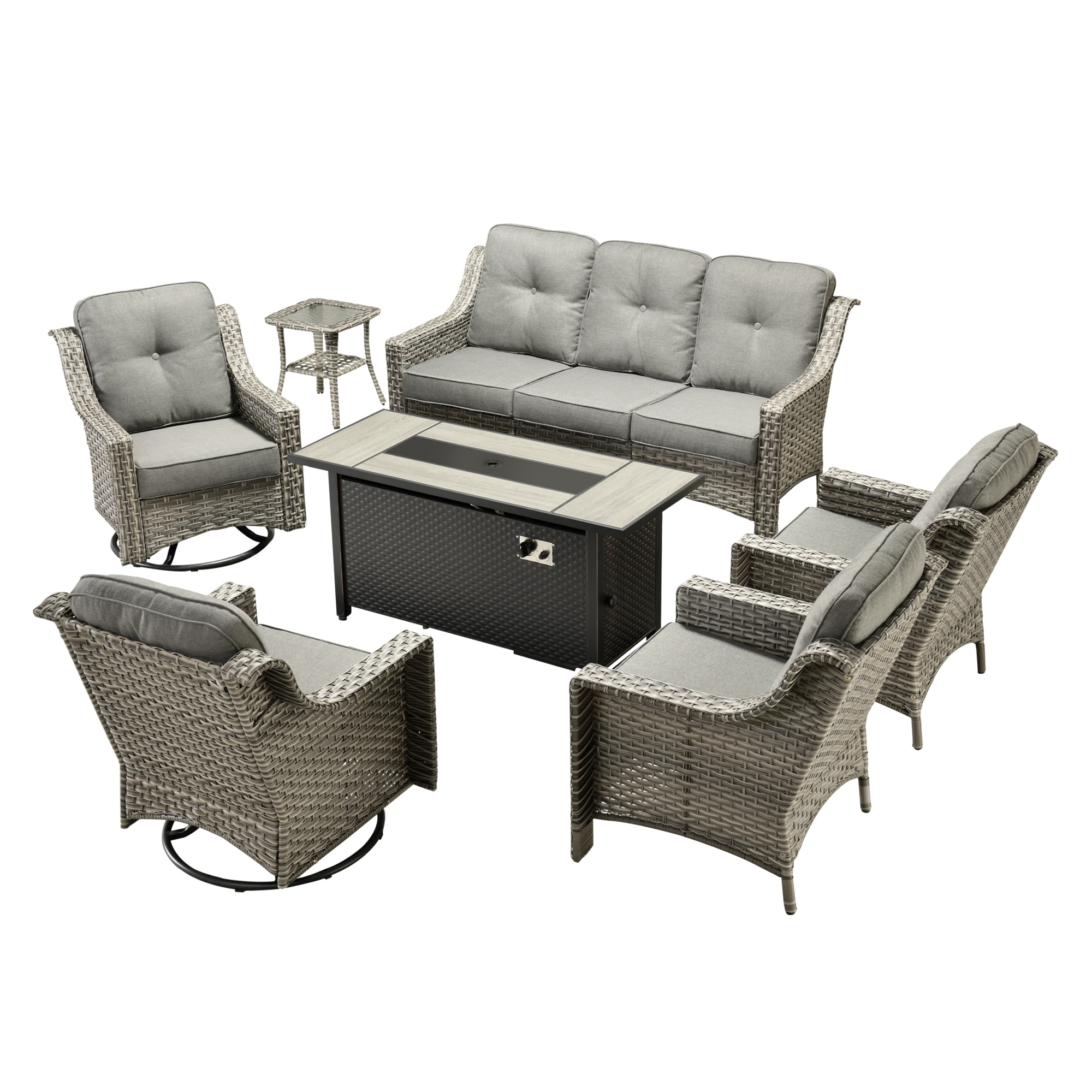 Caodoc L5-CFP03-YZPAD2072 Patio-Sofas-Daybeds - View #5