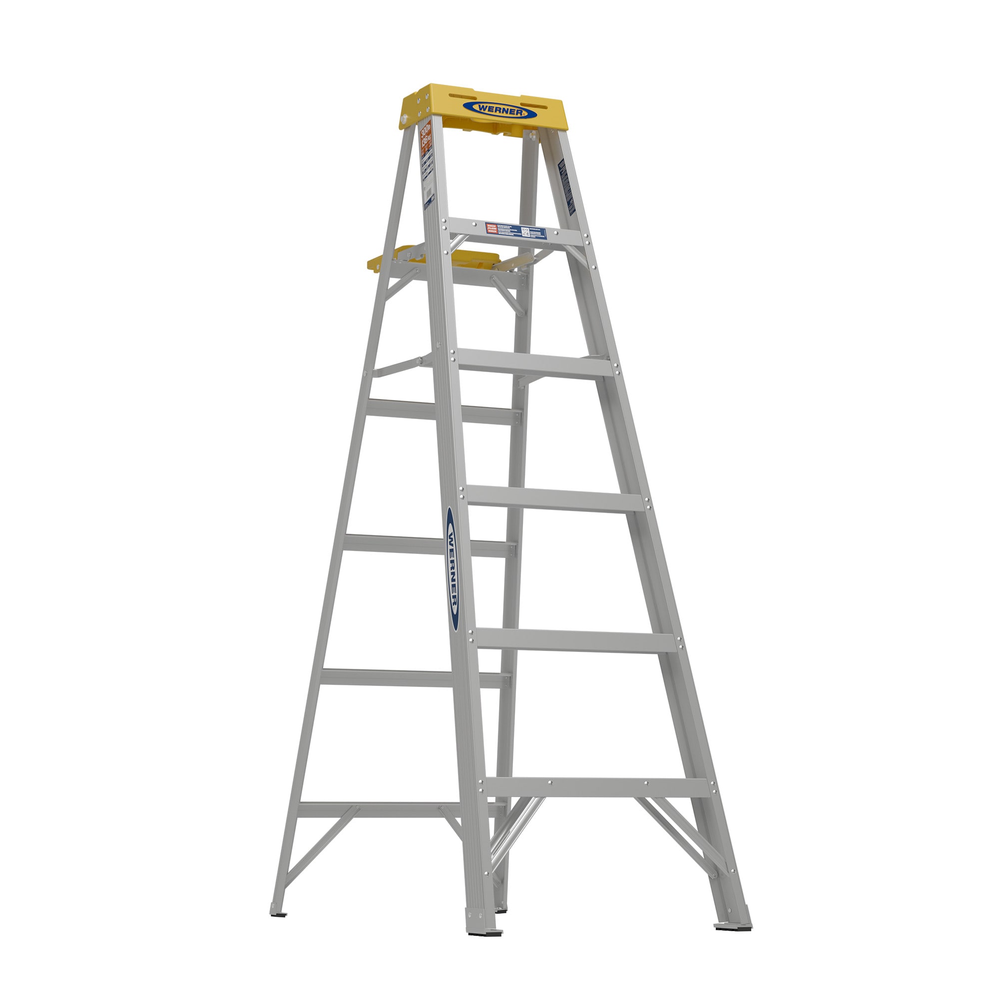 Werner 376 6' Aluminum Step Ladder