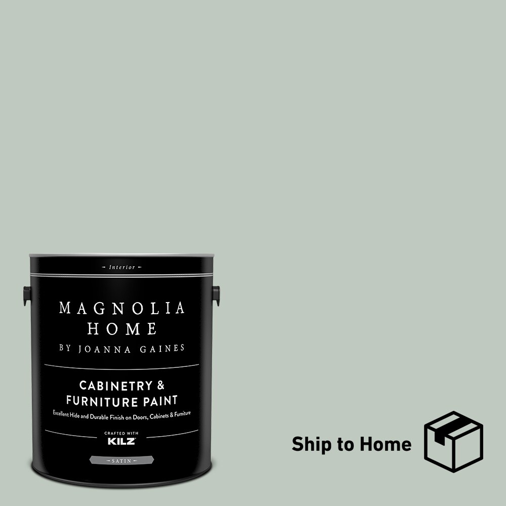 Magnolia Home 15300401  by Joanna Gaines Satin Mineral Green Enamel ( 1-gallon )