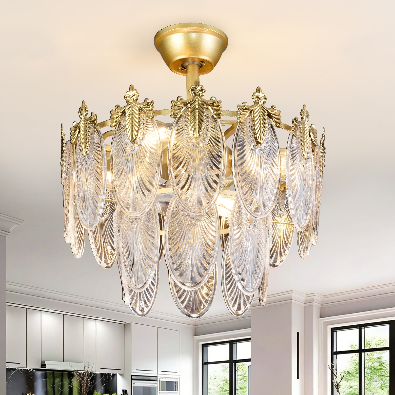 Dovanpaul 236-20C-GD Ceiling-Fans - View #2
