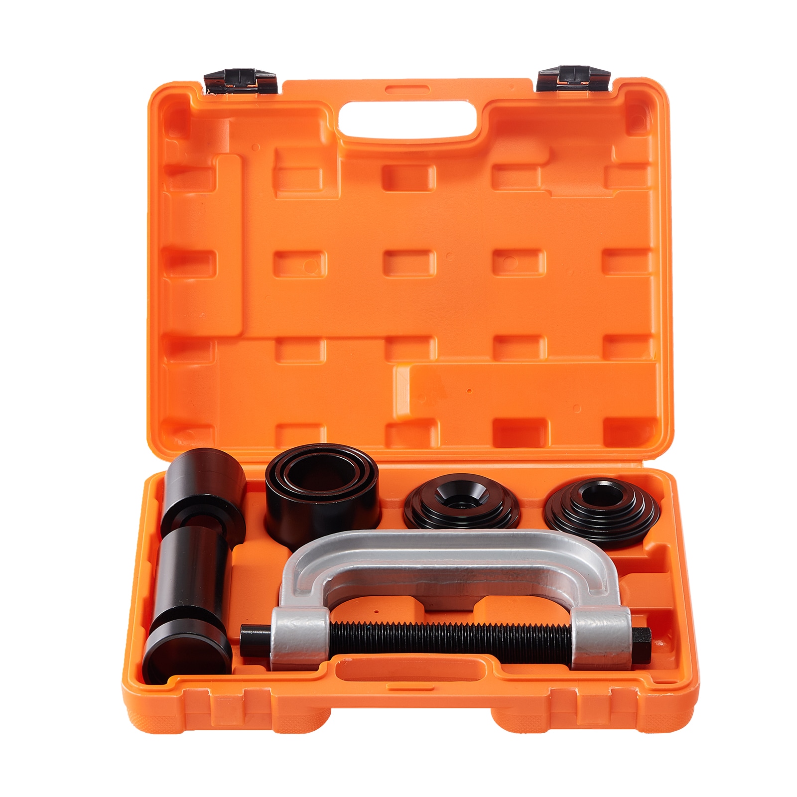 SVOPES SVOPESQXJTYLJ03427V0 10-piece Ball Joint Press Set. C-press Tool For 2wd and 4wd Vehicles. Heavy-duty Joint Disassembly and Assembly Kit For Auto Repairs