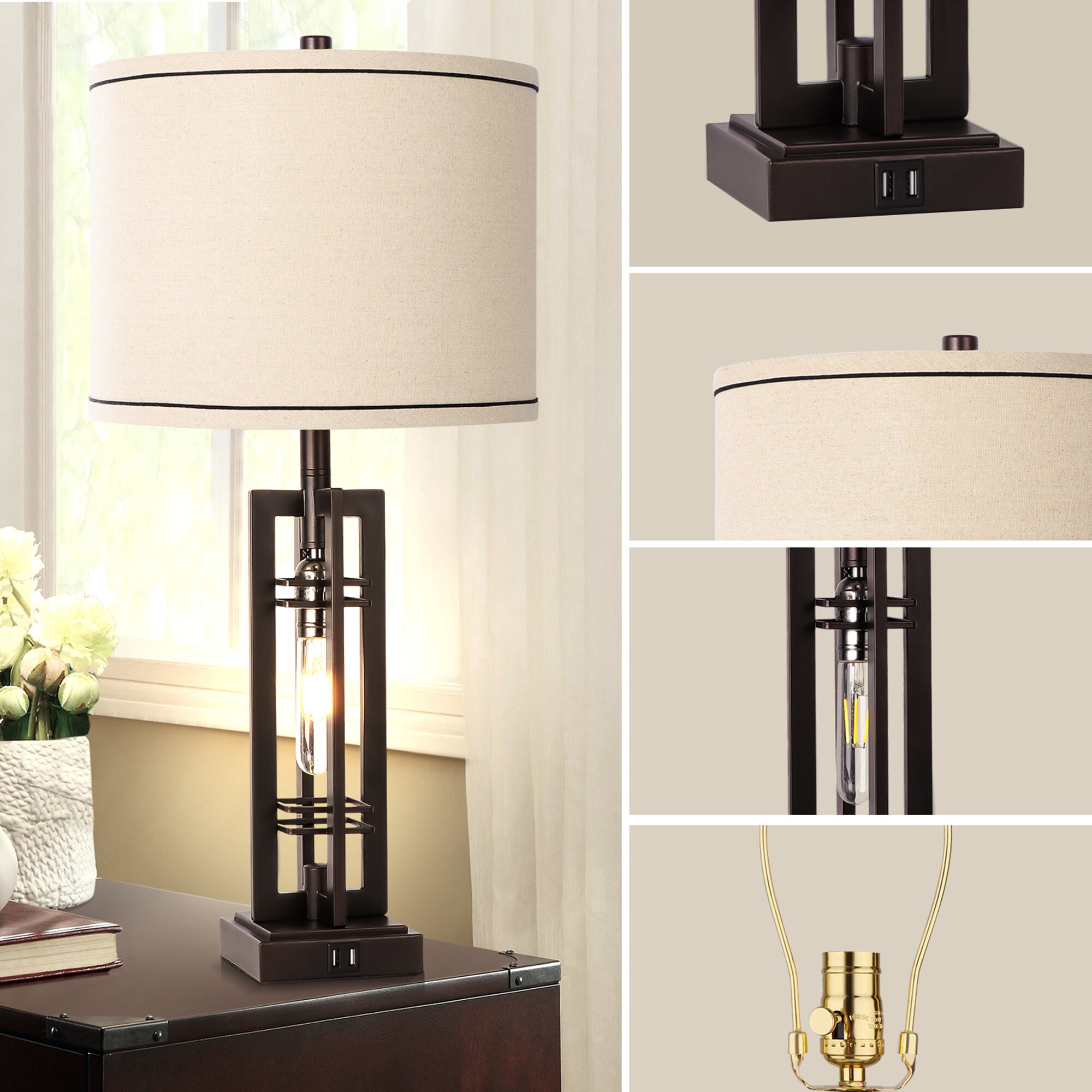 LETILY WLYWF5UQ Table-Lamps - View #5
