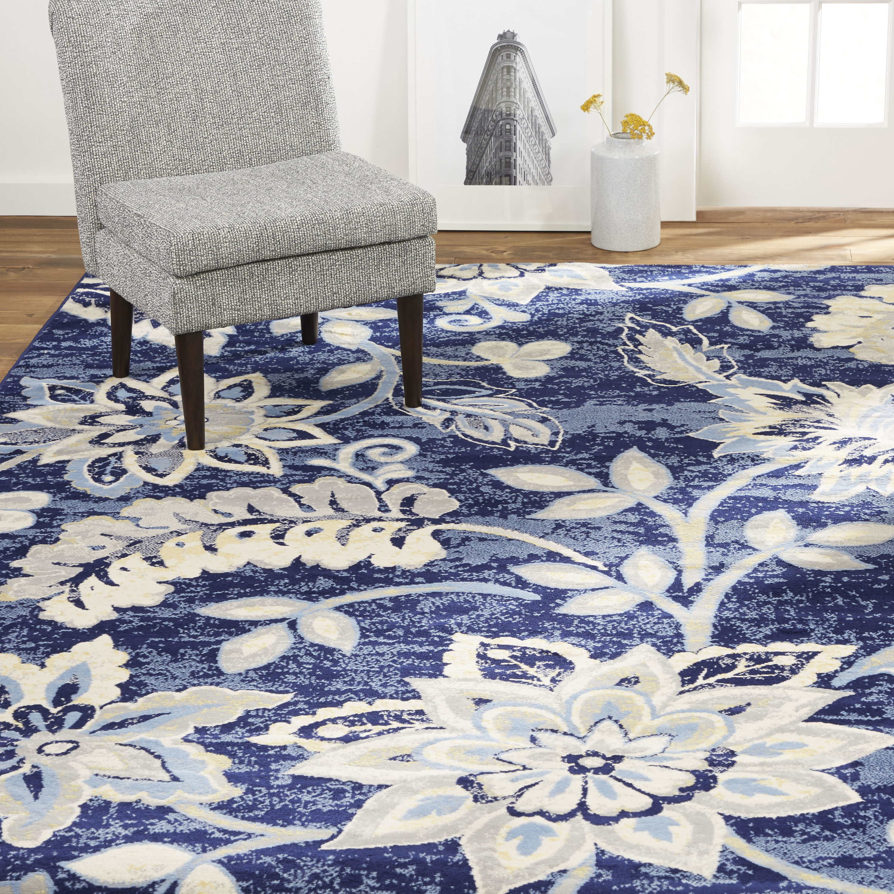 Home Dynamix Tremont Lincoln Gray Area Rug