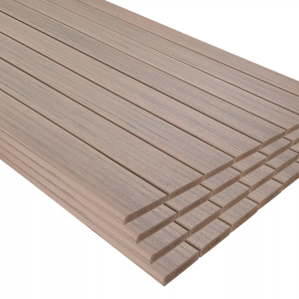 Trex MY020620S2S32 Select 2-in x 6-in x 20-ft Malted Barley Square Composite Deck board 32 -Pack