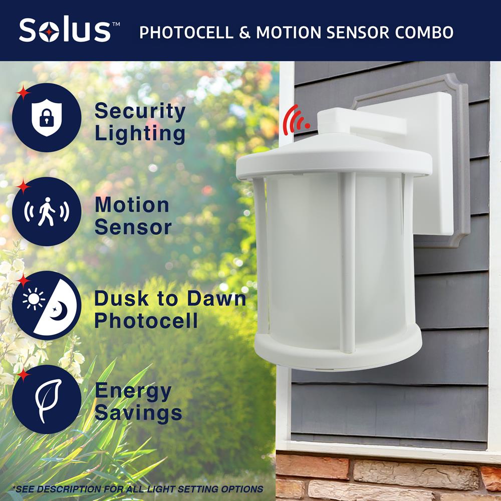Solus WM-S52VF-WH-S Outdoor-Wall-Lighting - View #3