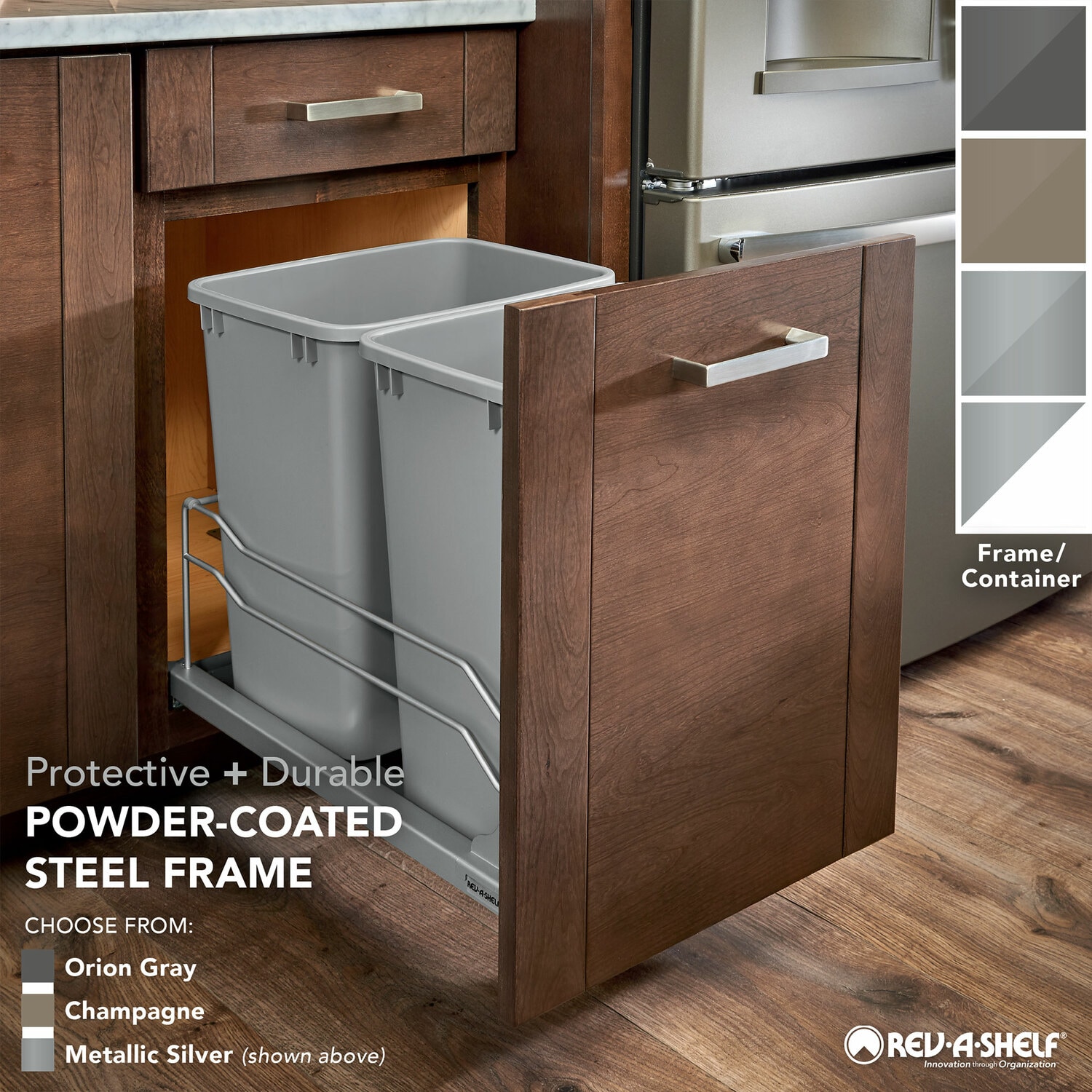 Rev-A-Shelf 239028 Pullout-Trash-Cans - View #2