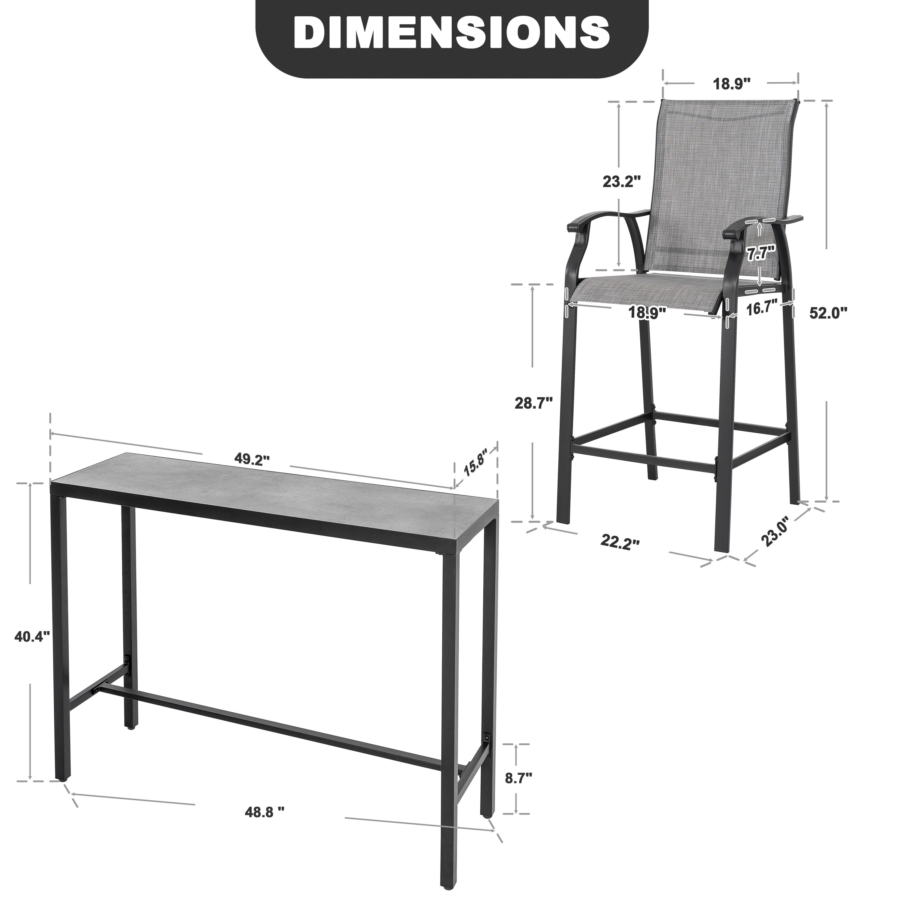 Nuu Garden SID140H-103 Patio-Dining-Sets - View #3