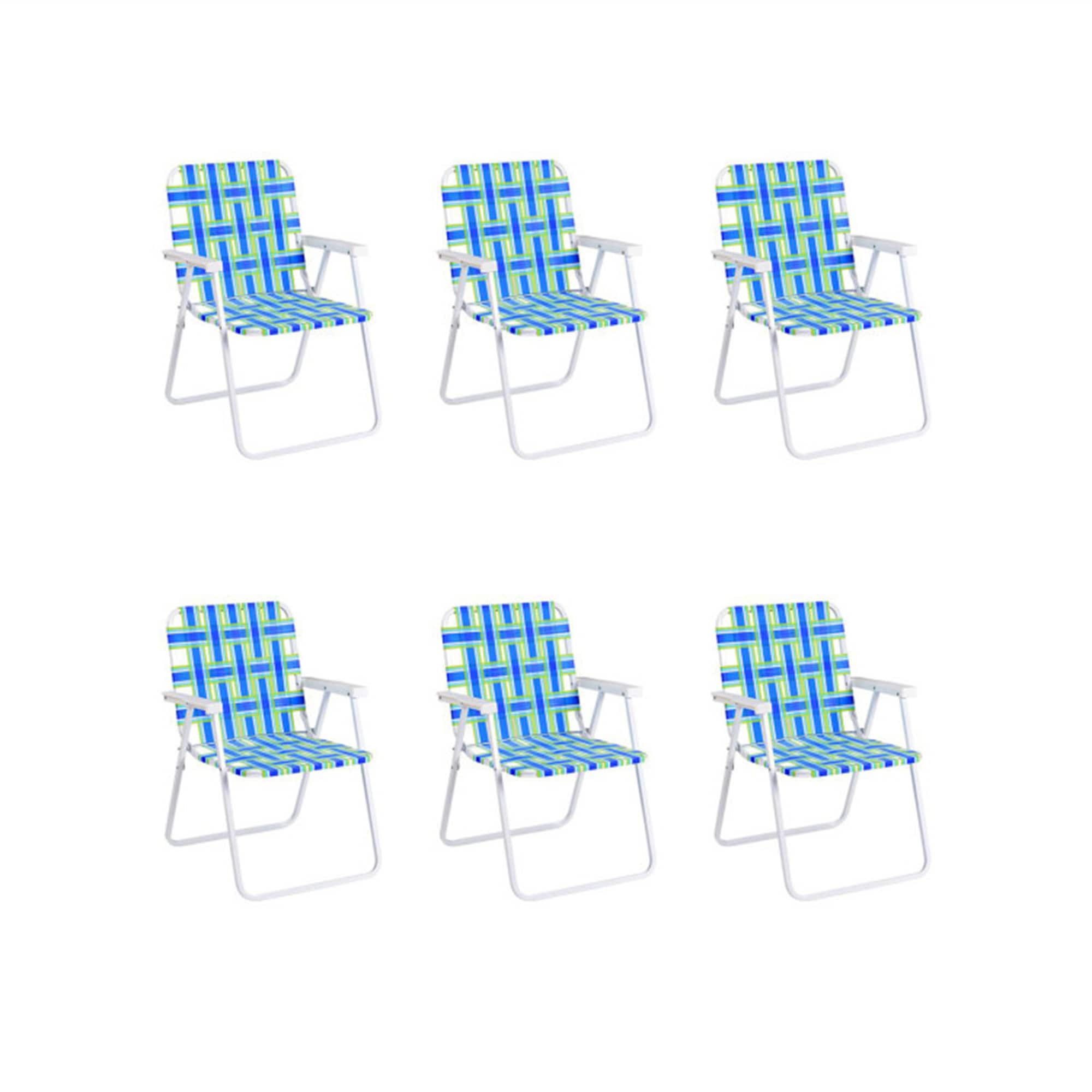 BABOOM BOM-P3642BL-CO Polyester Blue Folding Beach chair