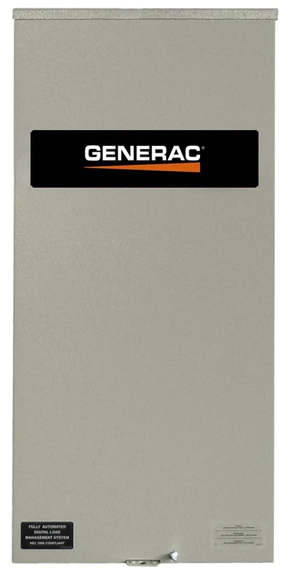 Generac Single Fuel 100-Amp Home Standby Generator (Automatic Transfer ...