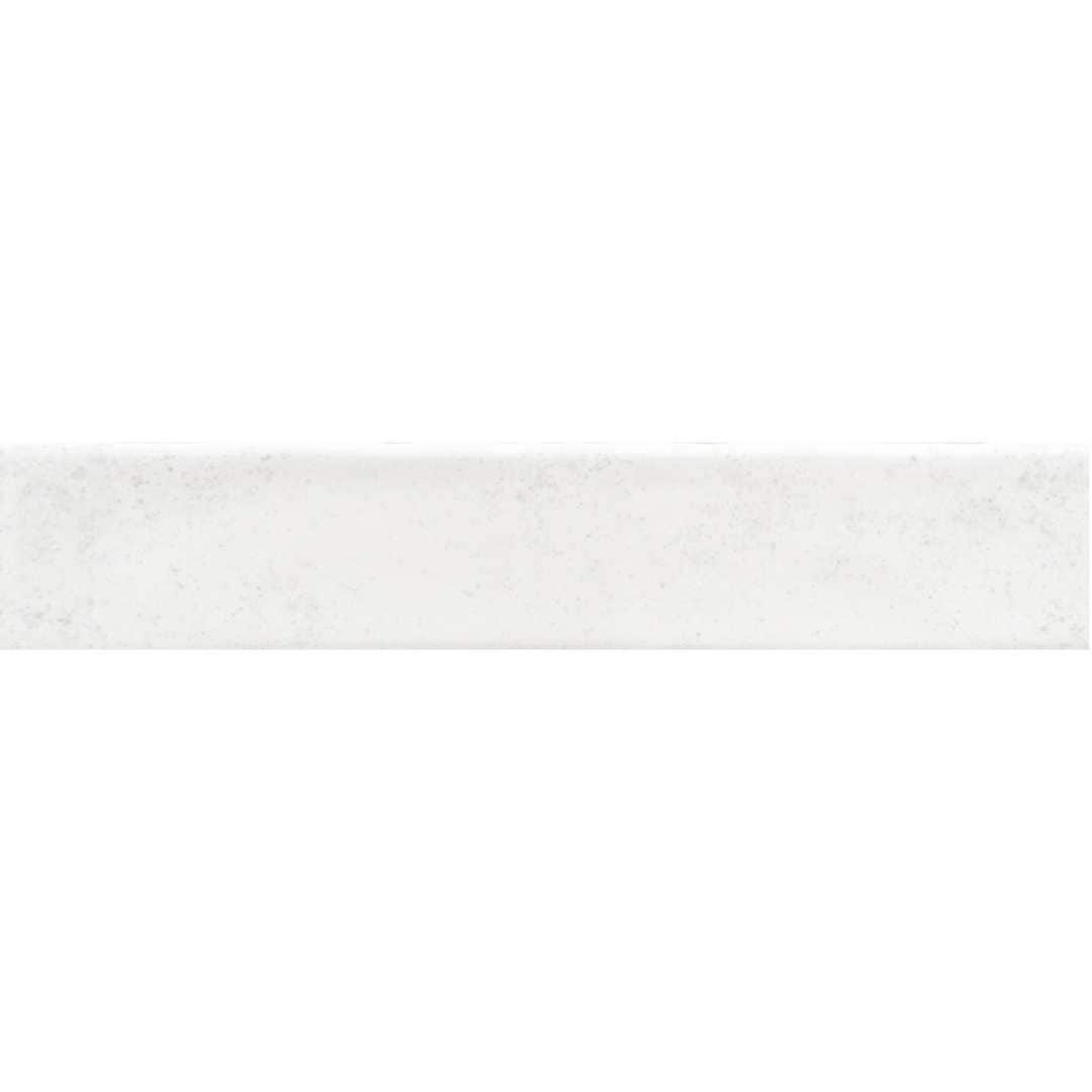 Ibiza 2" x 10" White Glossy Ceramic Subway Tile