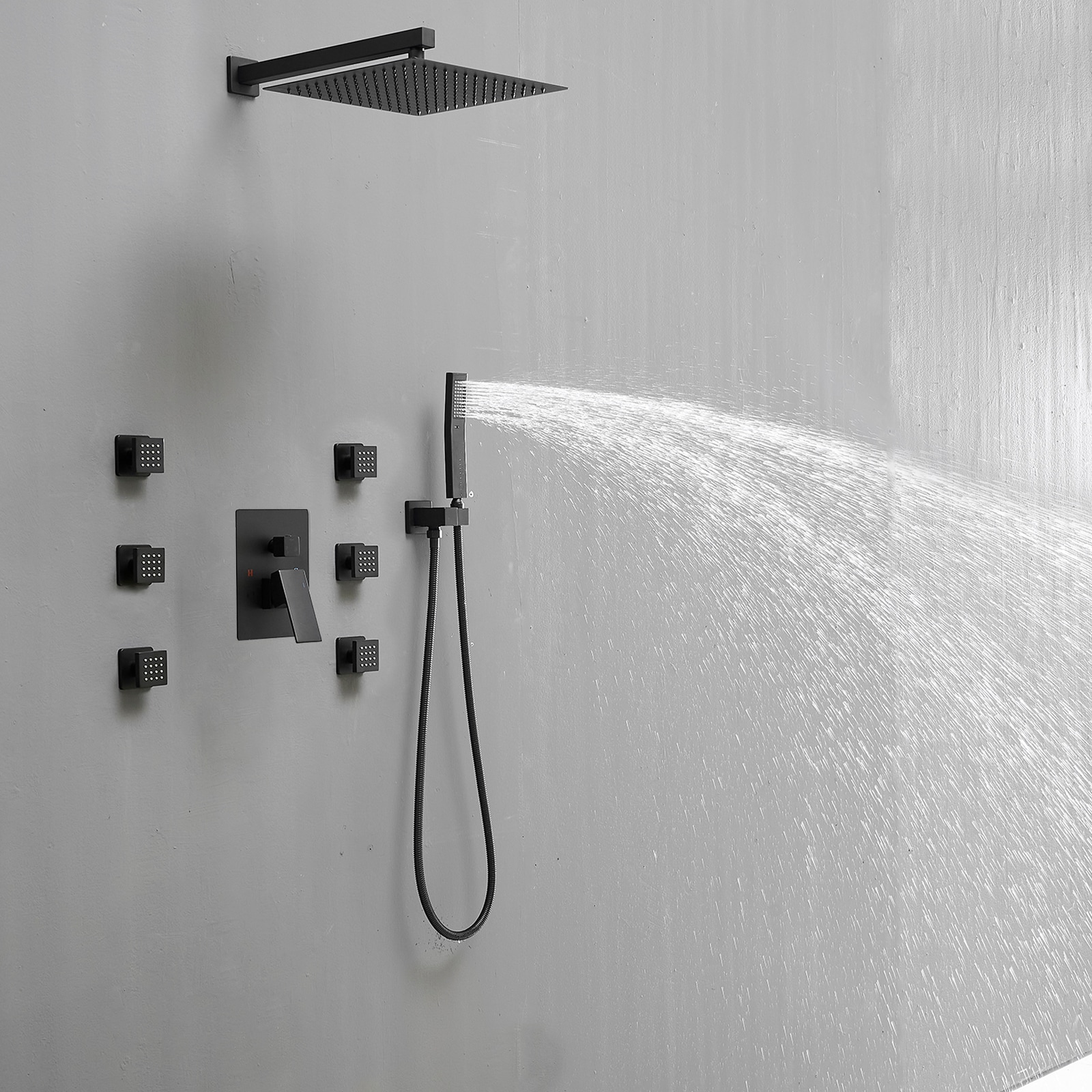 BWE A-95020-10-B Showerhead-Bar-Panels - View #4
