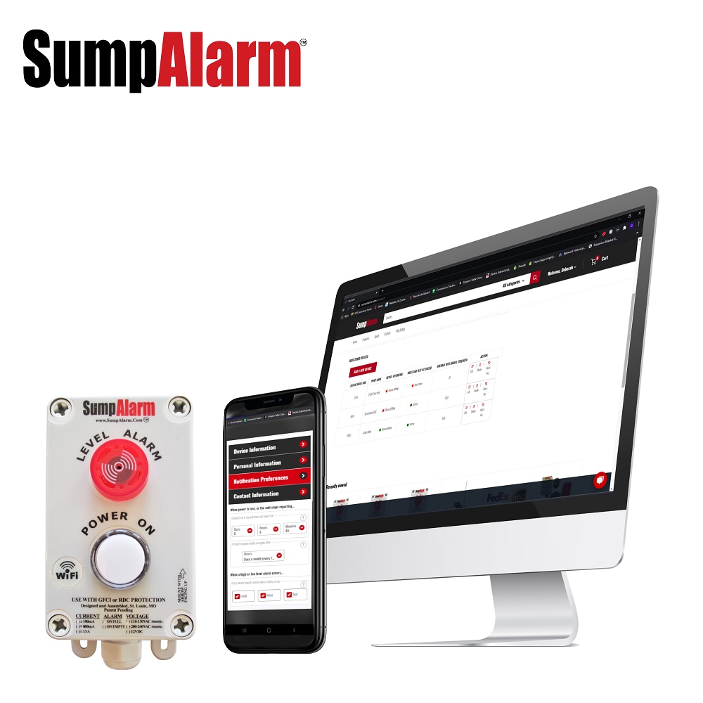 Sump Alarm SA-120V-2L-16F-WIFI Pump-Accessories - View #6