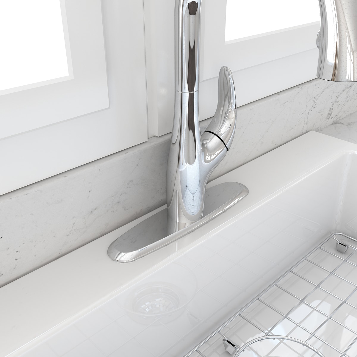 BOCCHI 2180 0004 CH Bath-Shower-Facc - View #2