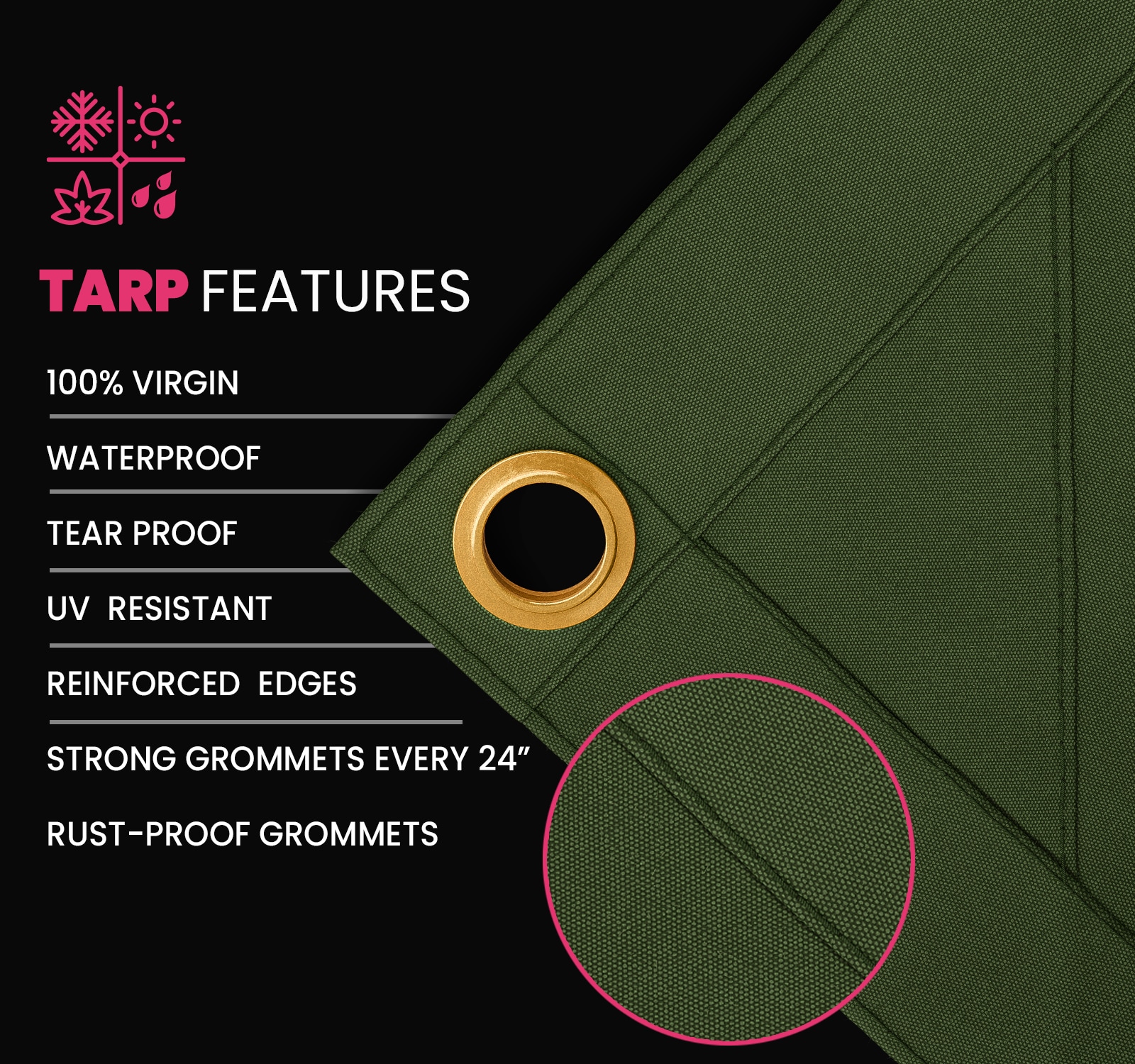 PROTARP PT-403-8X16 tarps - View #2