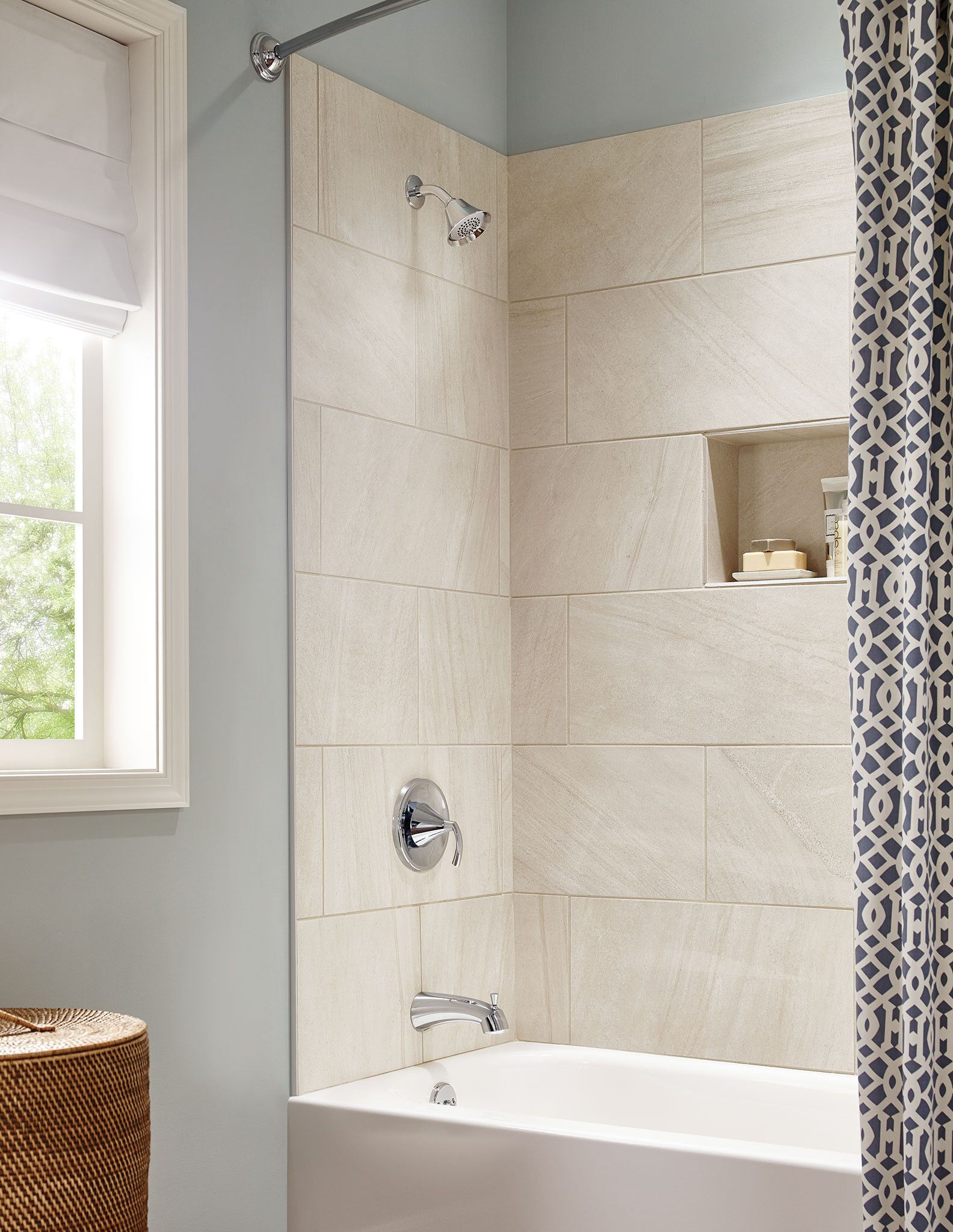 Moen T2743EPBN Tub-Shower-Faucets - View #3
