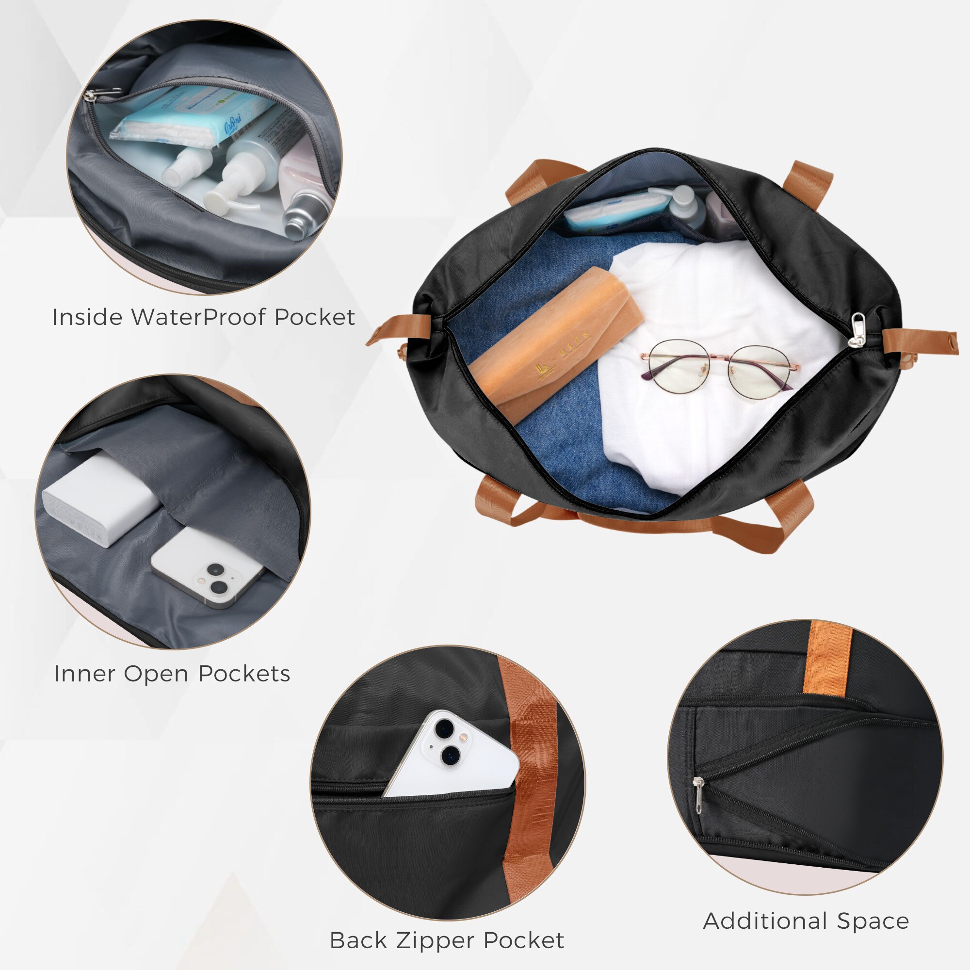 SINOFURN SYD9600011BK Luggage-And-Luggage-Sets - View #7