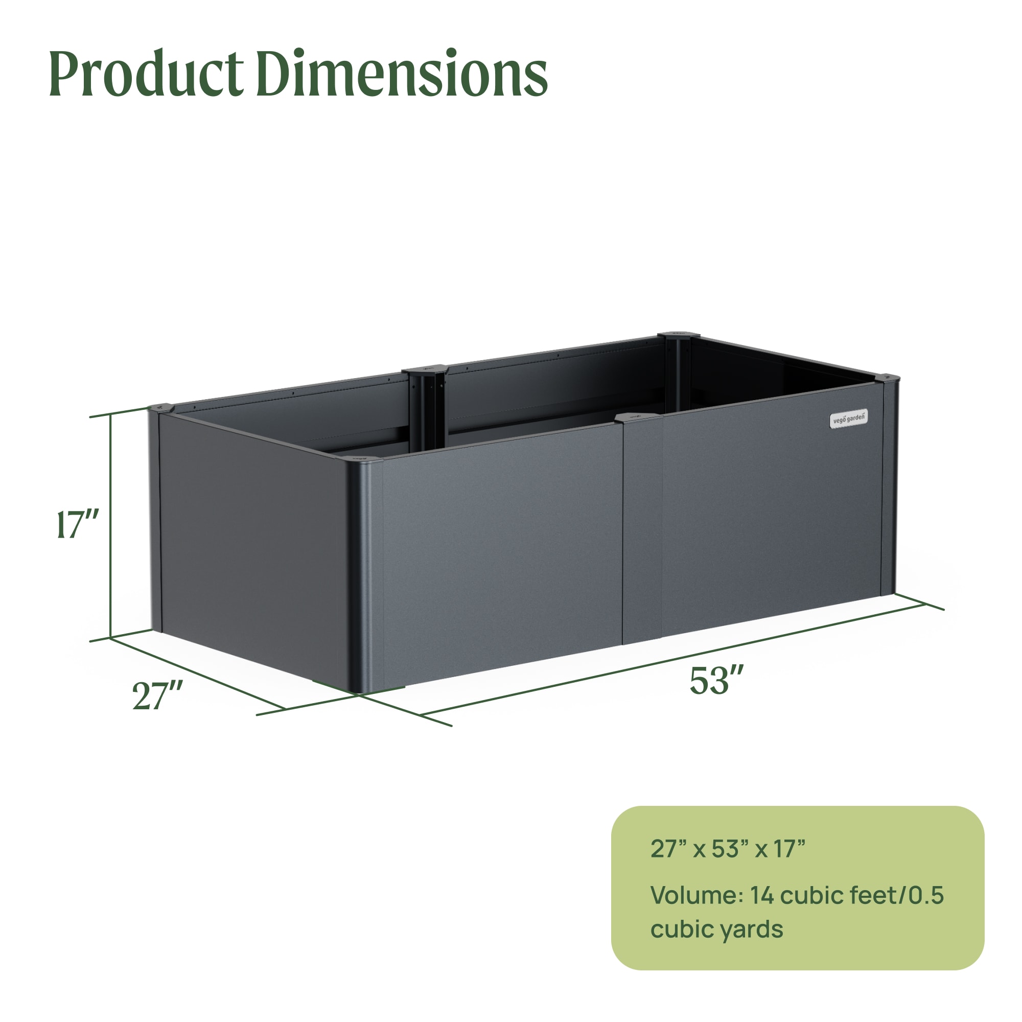 Vego Garden VBM2753BR Raised-Garden-Beds - View #3