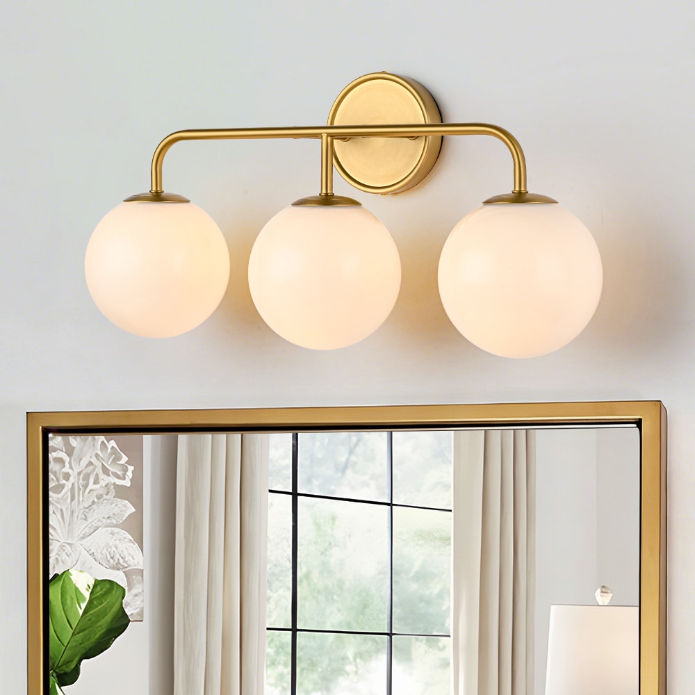 Wonderindoor Brushed Gold Wall Sconce