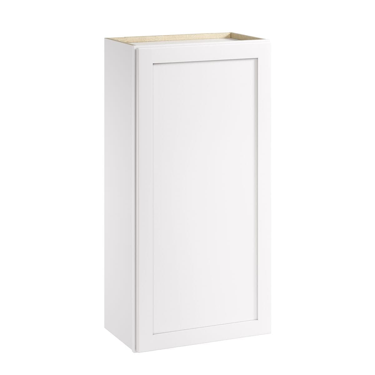 Whalen CLICK-IT LWSCLICK-46 Enfield 21-in W x 42-in H x 12-in D Classic White Birch Wall Ready to assemble Plywood Cabinet (Raised Panel Shaker)