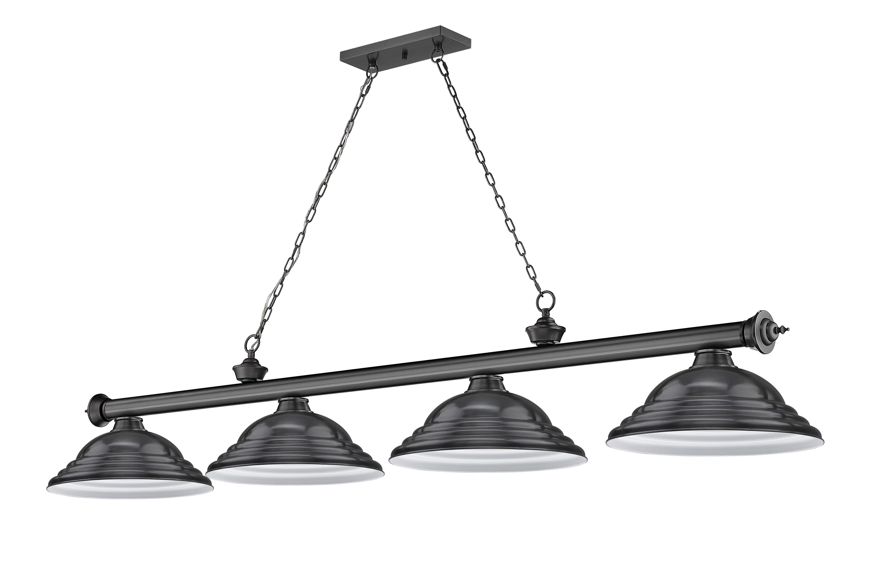Z-Lite 2306-4BP-SBP Pool-Table-Lighting - View #5