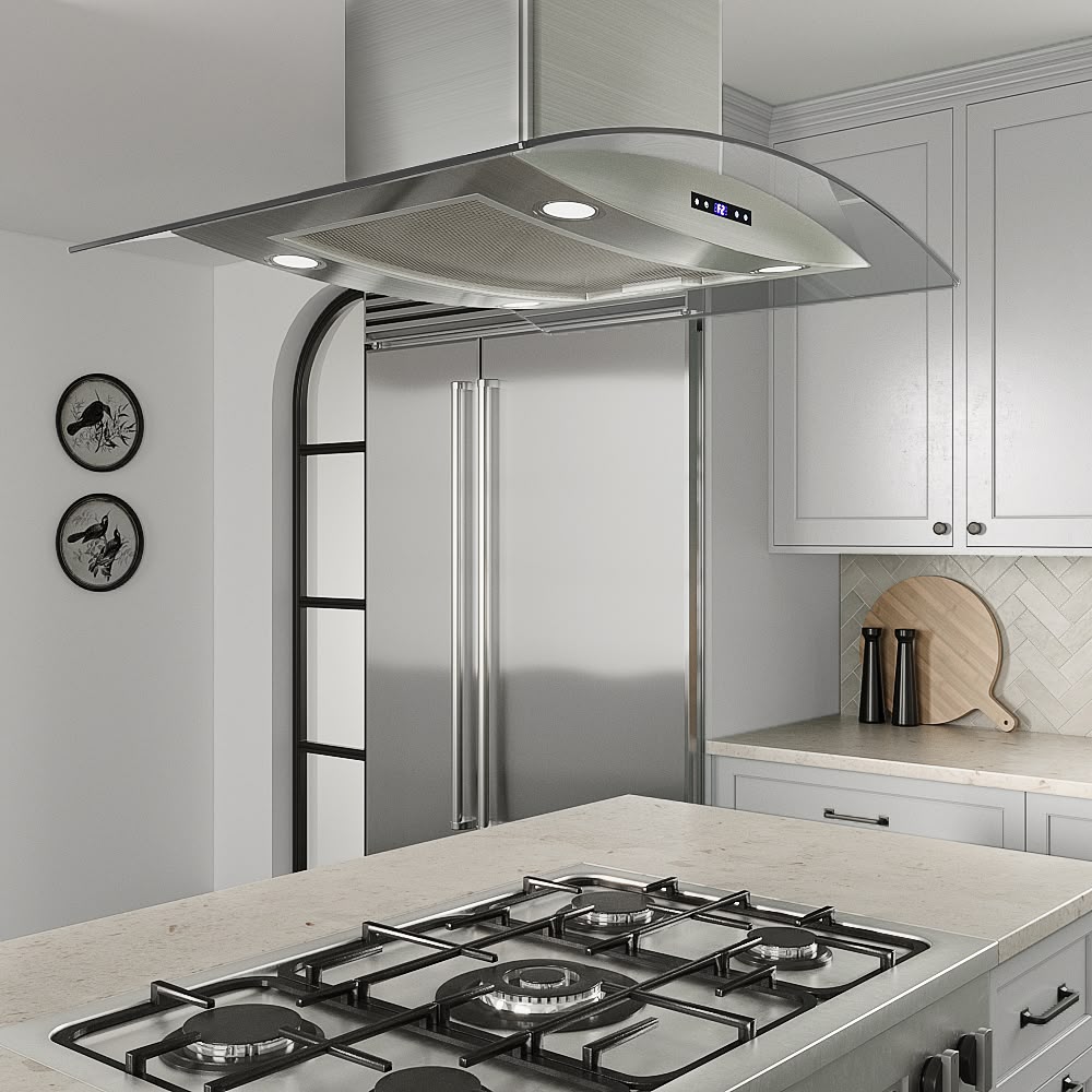 Streamline T-6805-1-CL Island-Range-Hoods - View #4