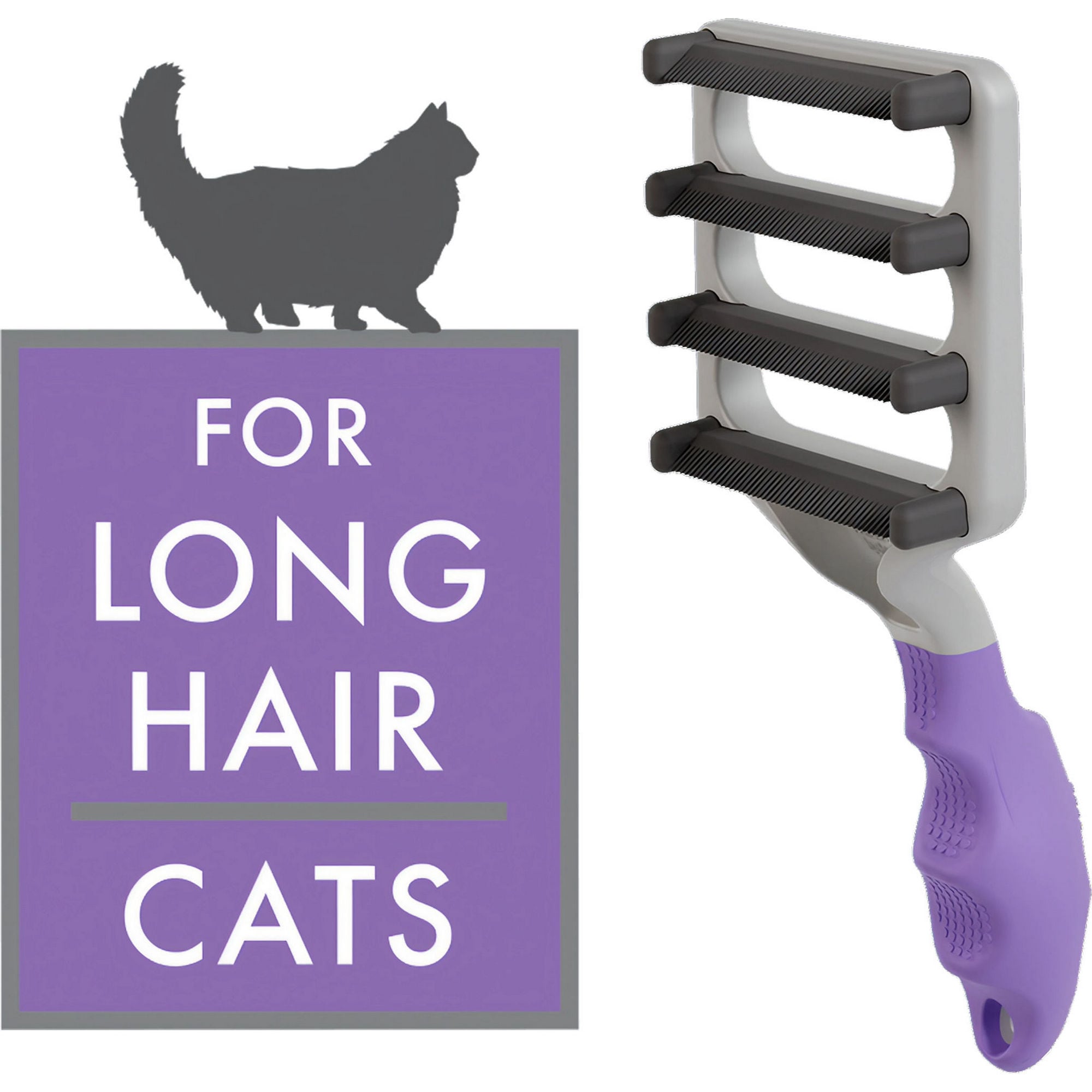 FUR4 deShedding Tool - Long Hair Cat