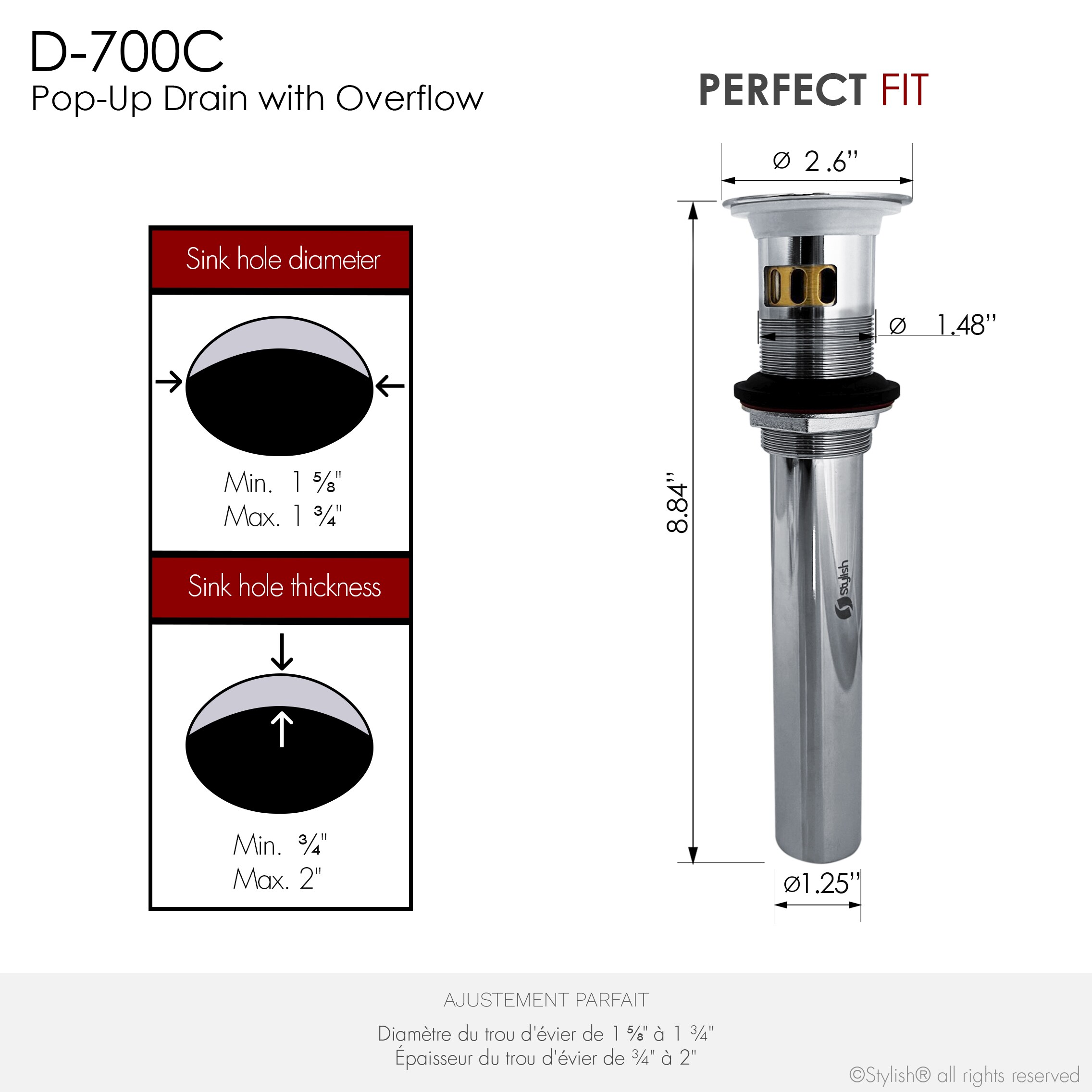 Stylish D-700C2 Bathroom-Accessories - View #4