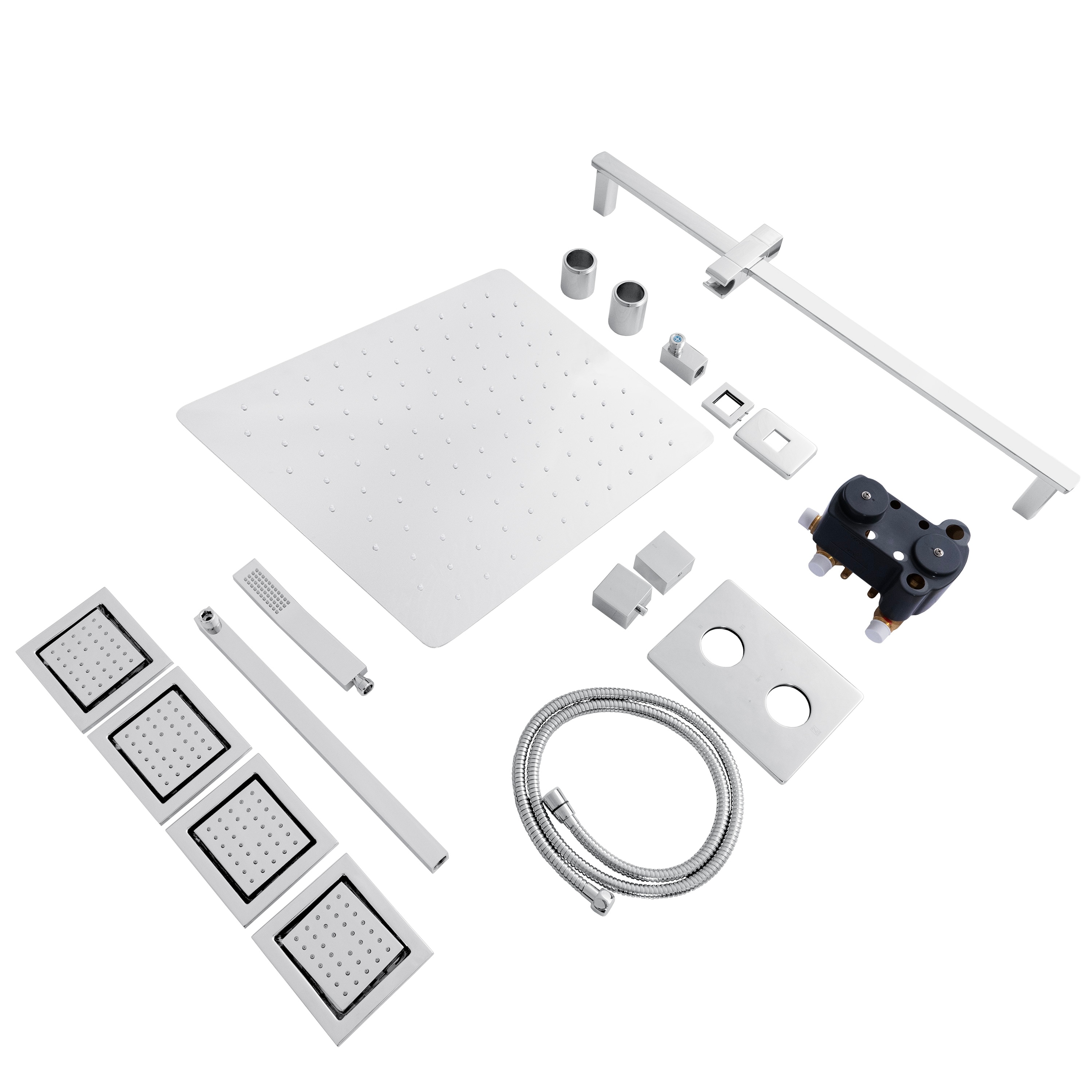 ZLINE KITCHEN & BATH CBY-SHS-T3-CH Showerhead-Bar-Panels - View #2