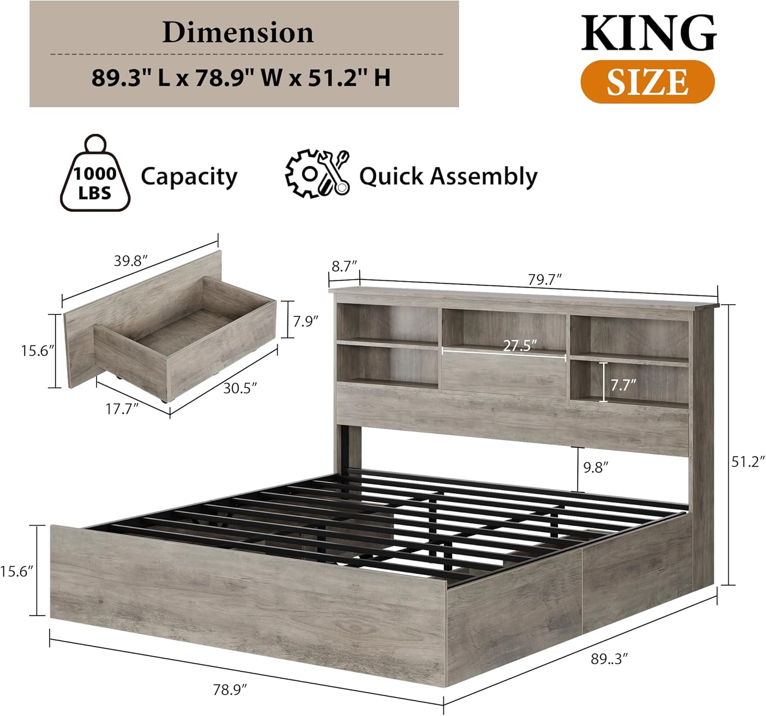 Qeetex LHF-BED-PHO-15J01ZAL beds - View #3