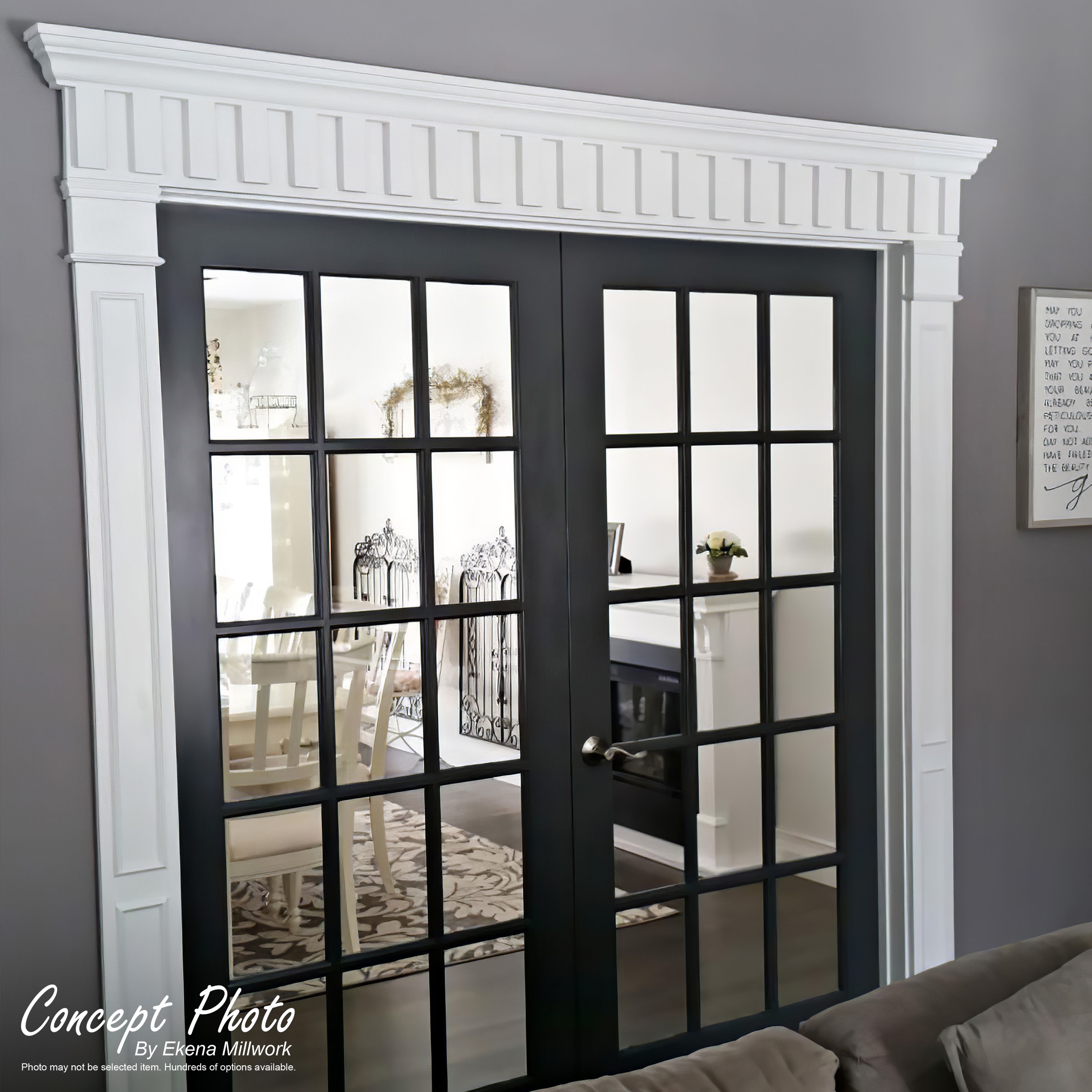 Ekena Millwork PILP04X090RP02-2 Entry-Door-Casing-Accents - View #17