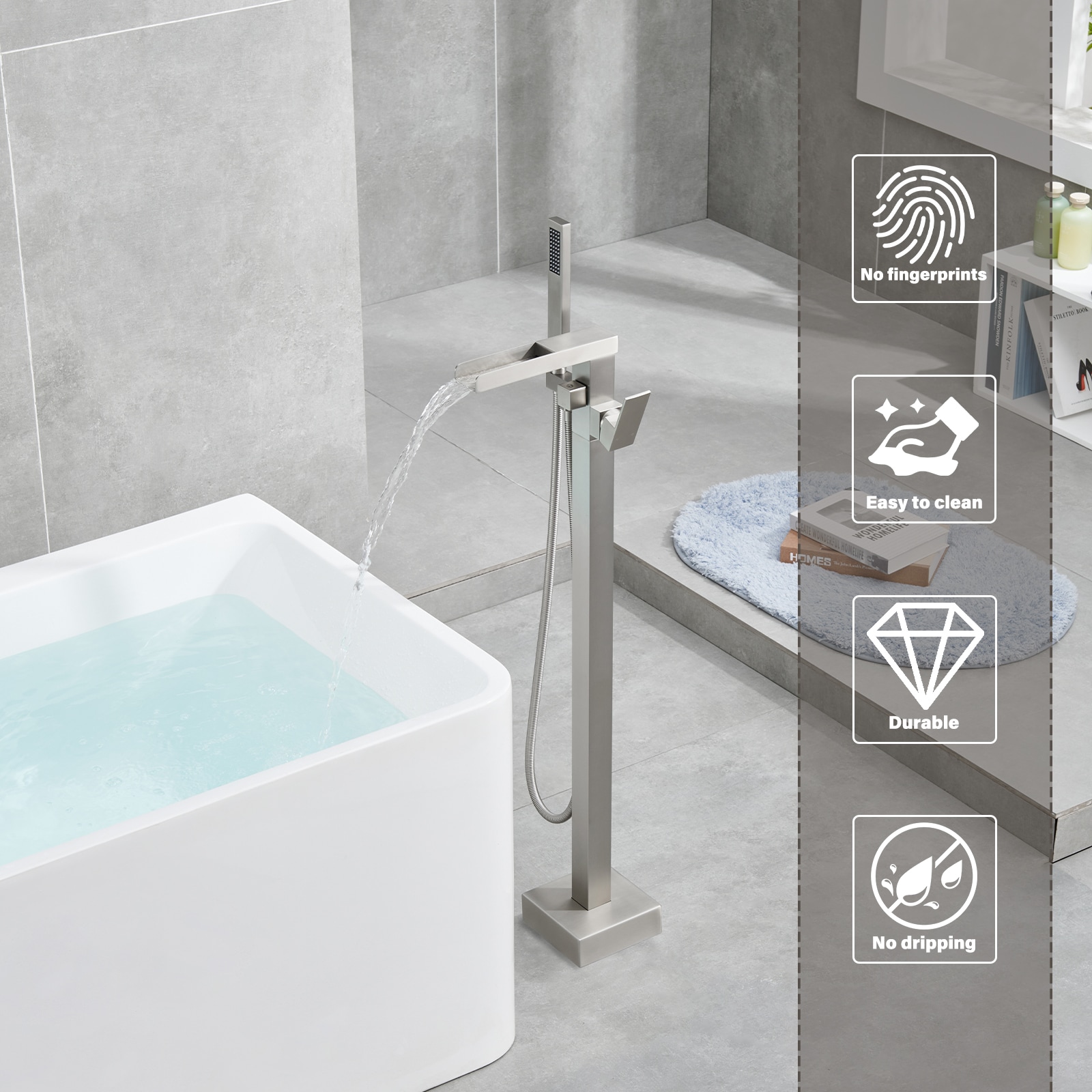 Flynama XY-IS2254N Roman-Tub-Faucets - View #9