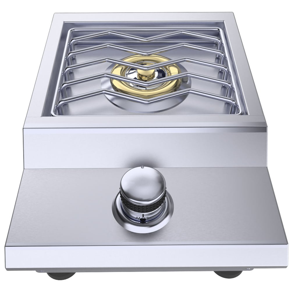 Sunstone Ruby 1-Burner Natural Gas Piezo Brass Outdoor Burner in the  Outdoor Burners & Stoves department at
