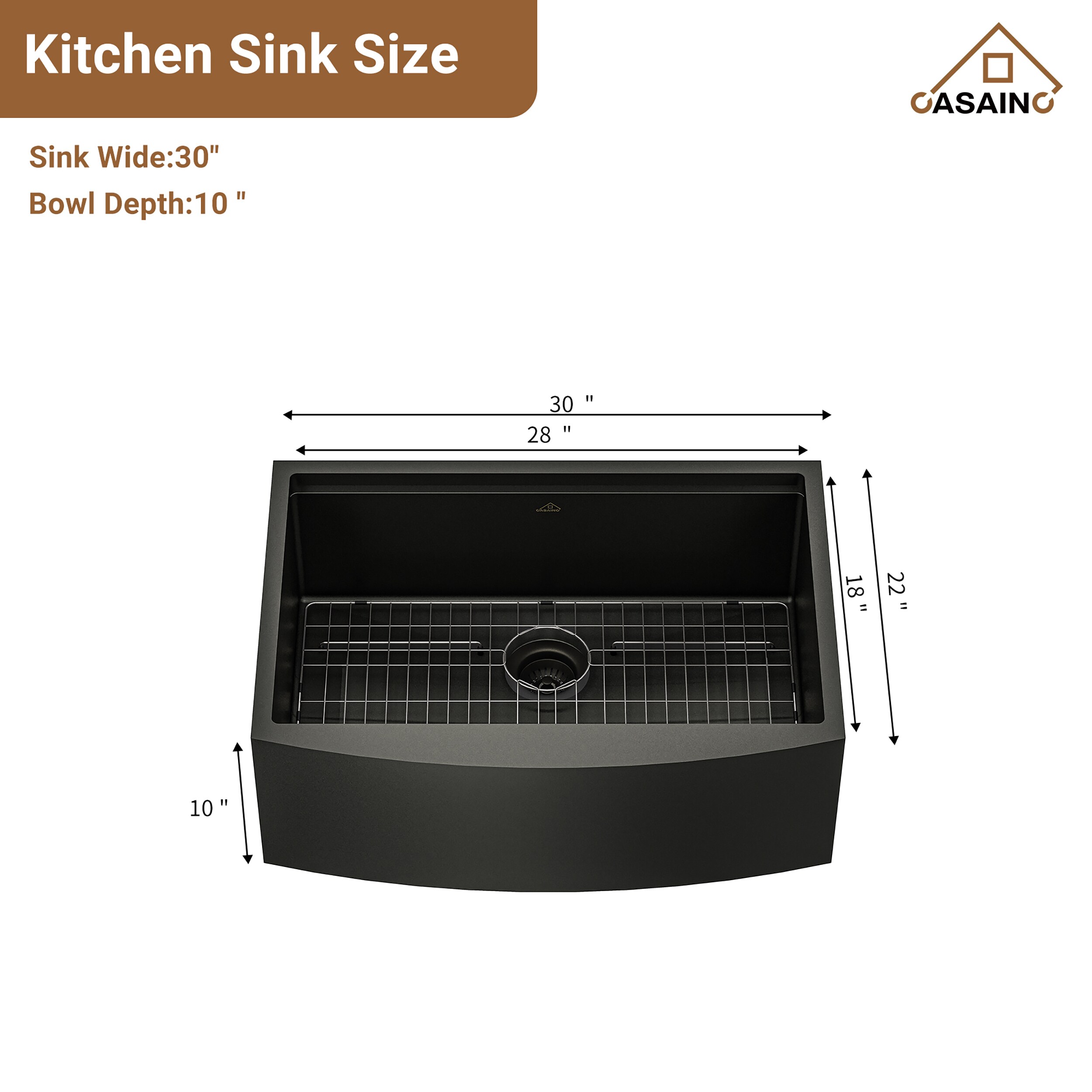 CASAINC SL-LAS3622A1 Kitchen-Sinks - View #9