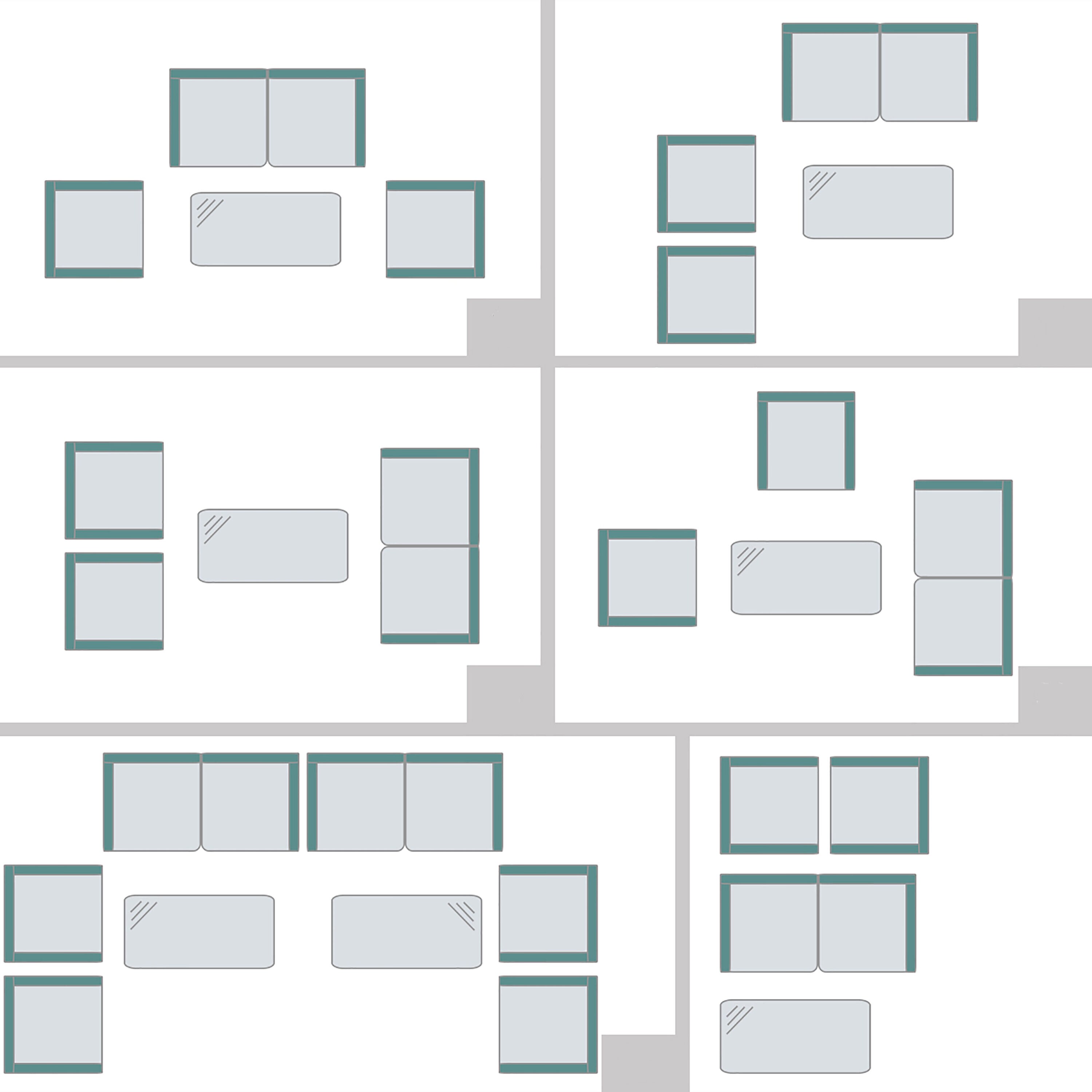 Costway HW63214GR Patio-Conversation-Sets - View #6