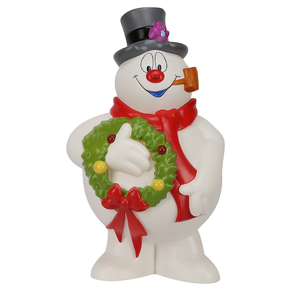 Warner Brothers 2-ft LED Frosty the Snowman Blow Mold in the Outdoor ...