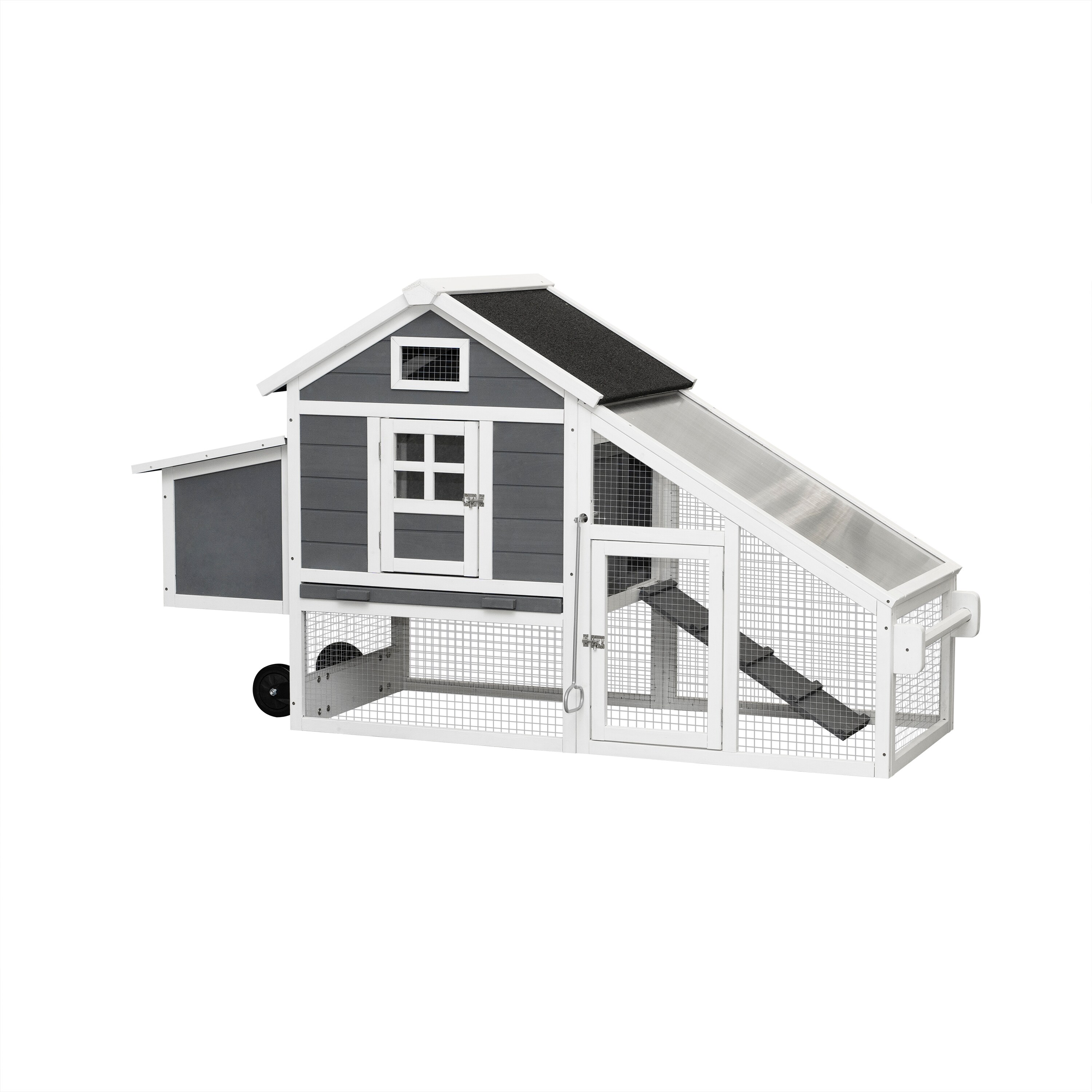 LIVIZA GIG-PS028GR Chicken-Coops-Rabbit-Hutches - View #3