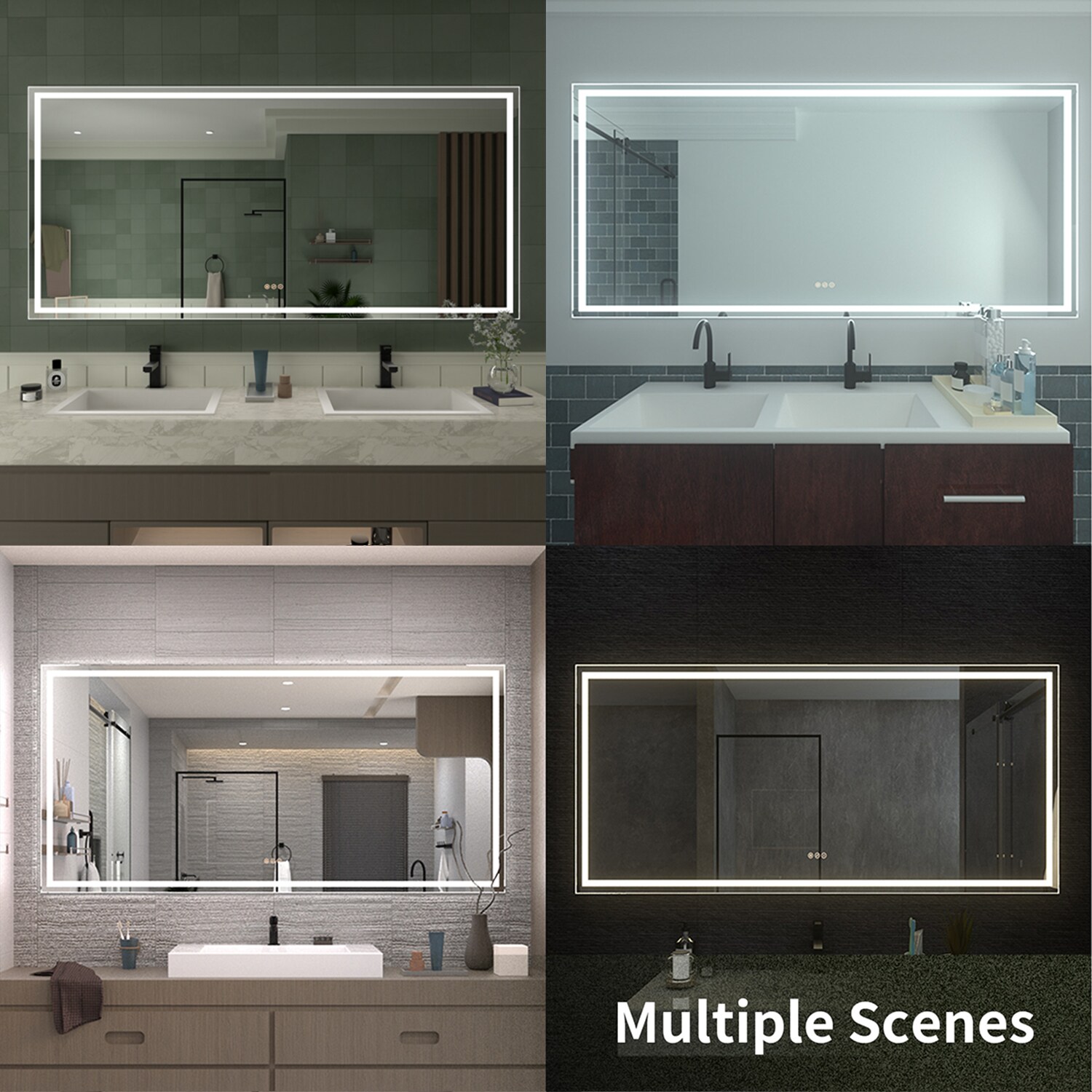 TaiMei MD04-7236SF2 Framed-Bath-Mirrors - View #11