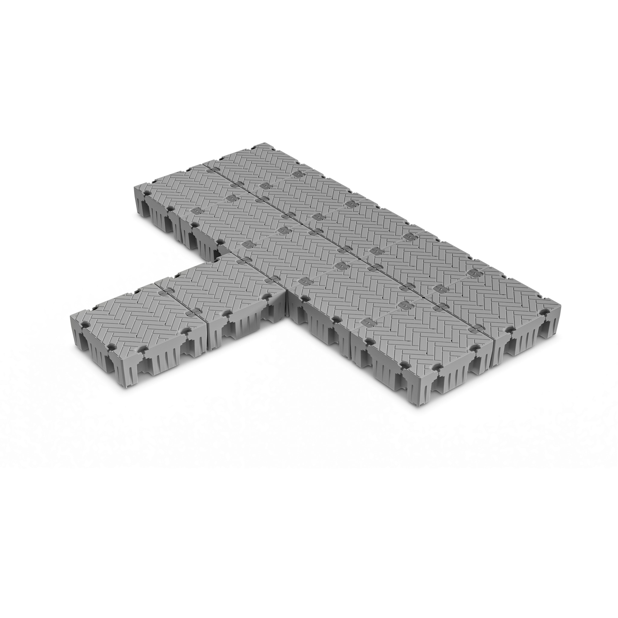 Tommy Docks TDFXT-16208 Flexx 16' Extended Platform Floating Dock Package