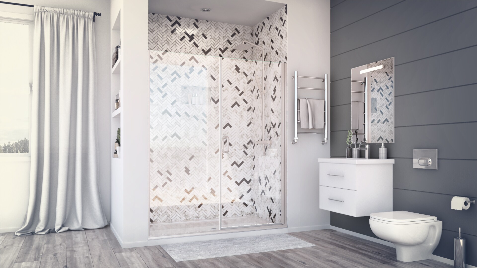 Holcam DESD180BNKCLR5671HS Shower-Doors - View #9