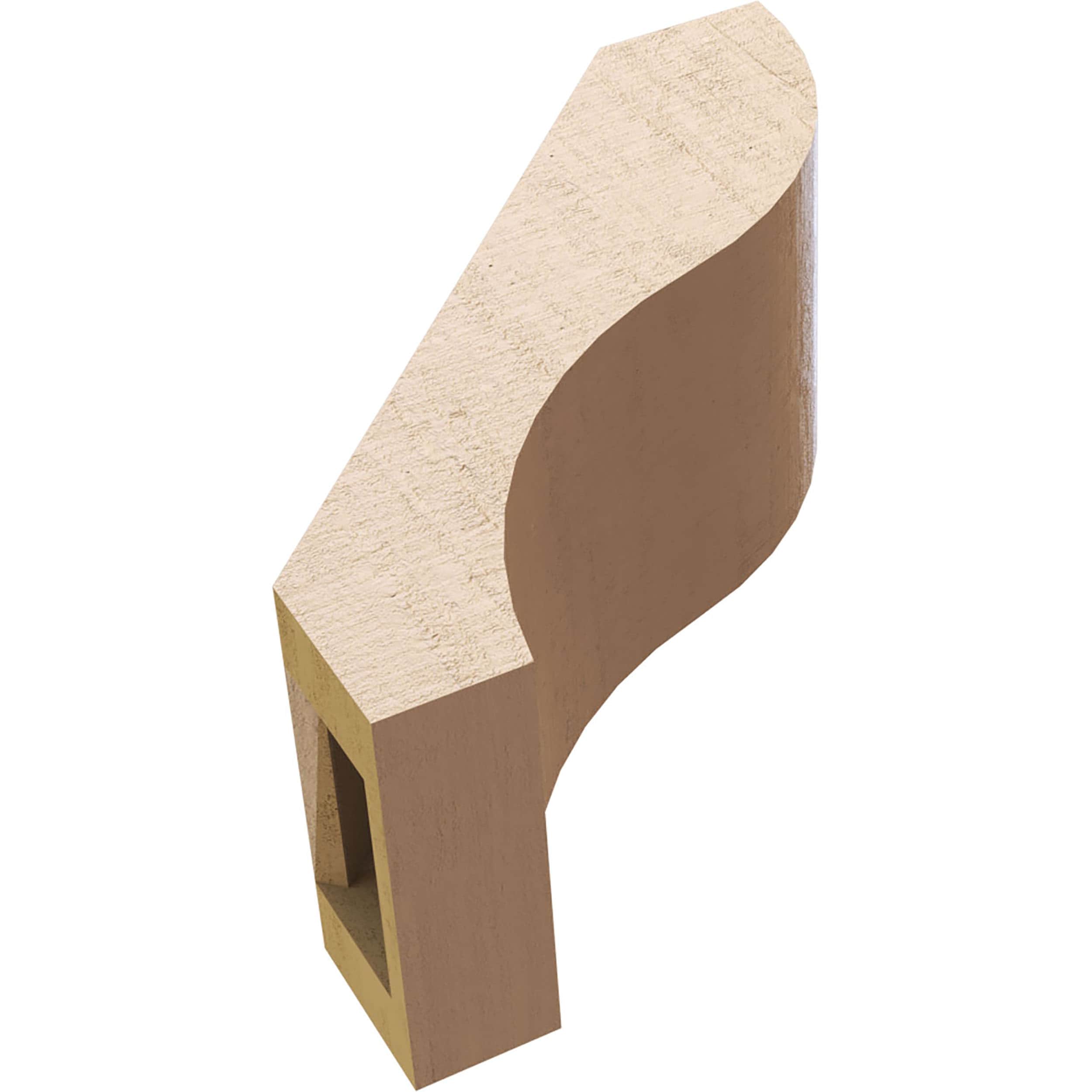 Ekena Millwork BRCUR05X10X10GNVRCPR braces - View #13
