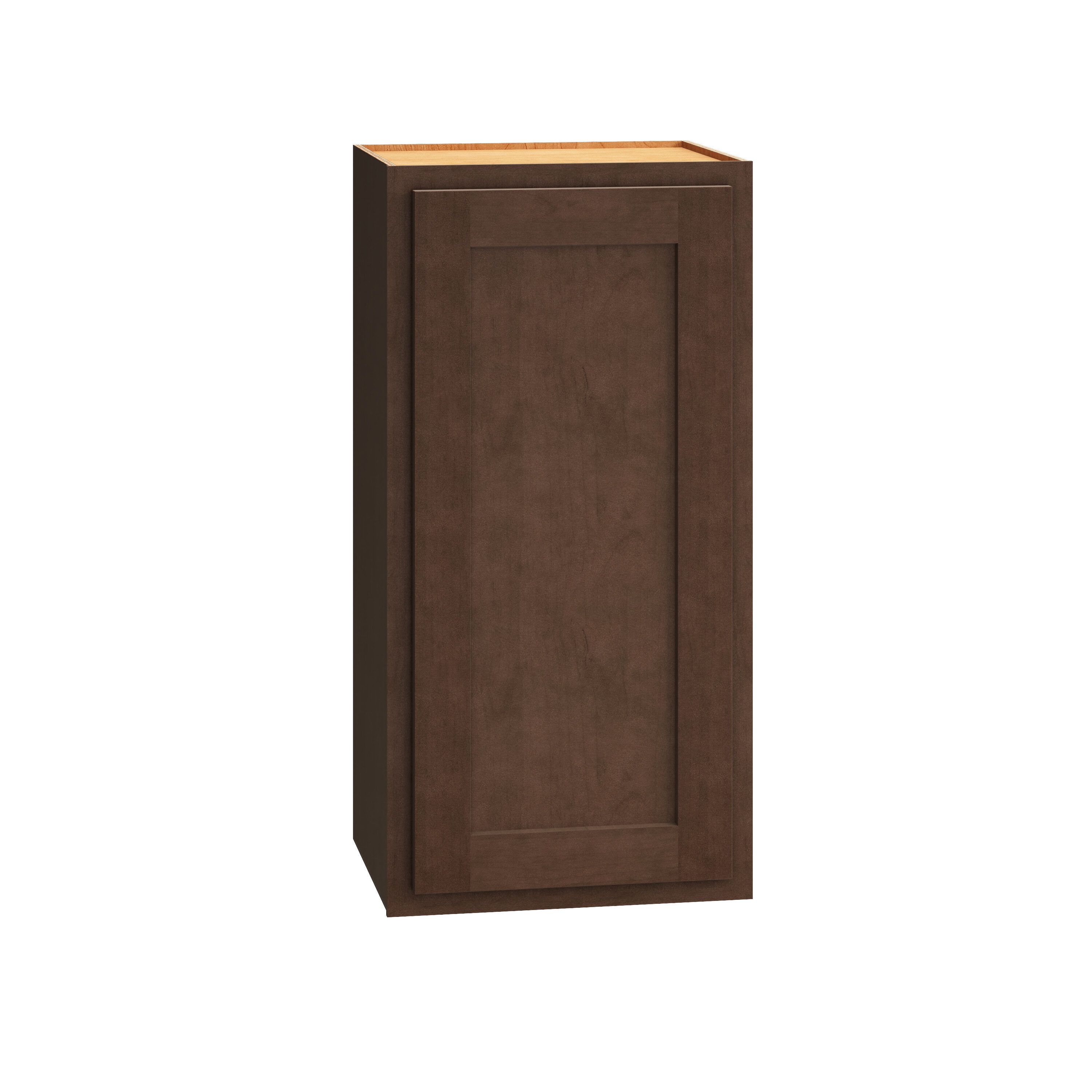 Diamond Express 320 W1530R Jamestown 15-in W x 30-in H x 12-in D Thatch Partial Overlay Wall Fully assembled Plywood Cabinet (Recessed Panel Shaker)