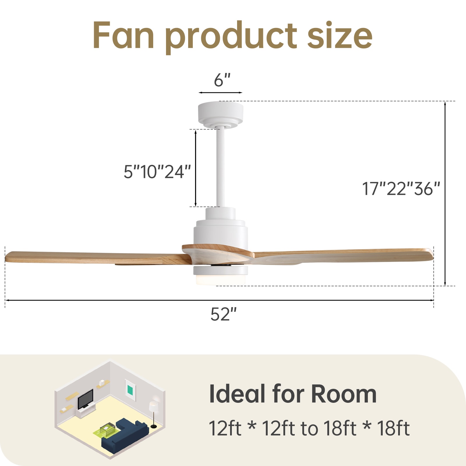 Sofucor C4-M-003121 Ceiling-Fans - View #9