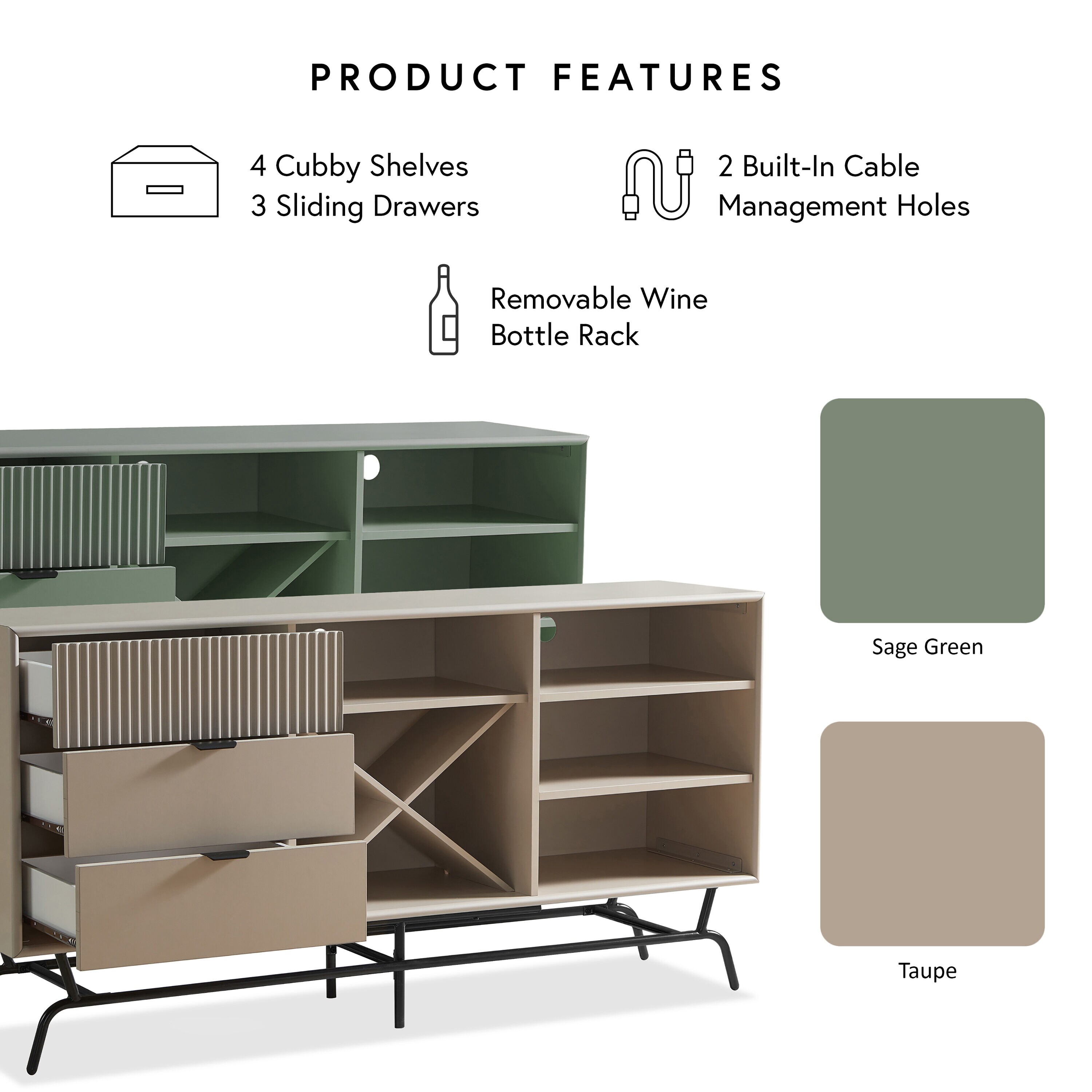 Furniture of America IDI-233176 Tv-Stands - View #11